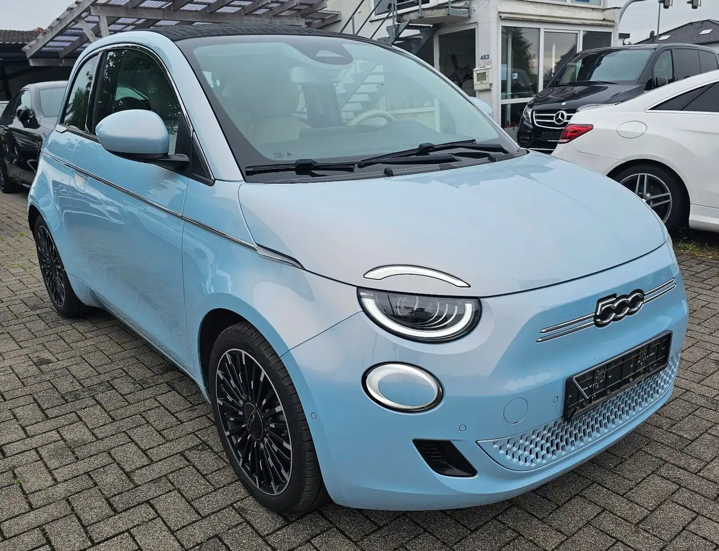 Fiat 500e La Prima Blau - 1