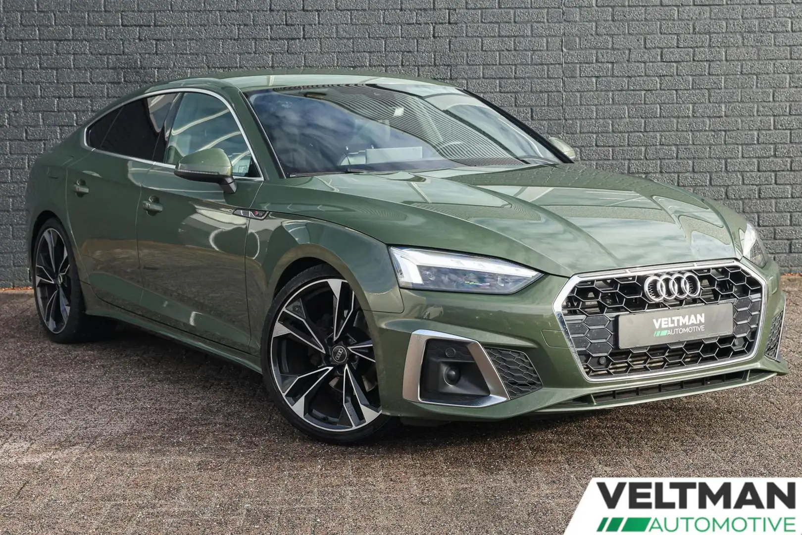 Audi A5 Sportback 35 TFSI S-Line 20INCH CRUISE NAVI CARPLA Groen - 2