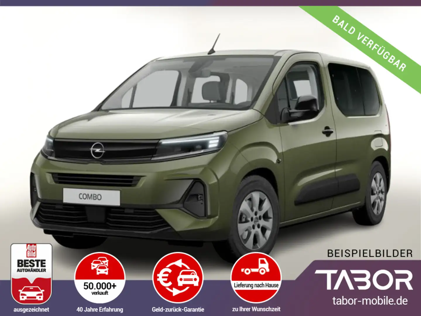 Opel Combo 1.5 D 100 StyleP LM16 PrivG UVP-28%* Zöld - 1