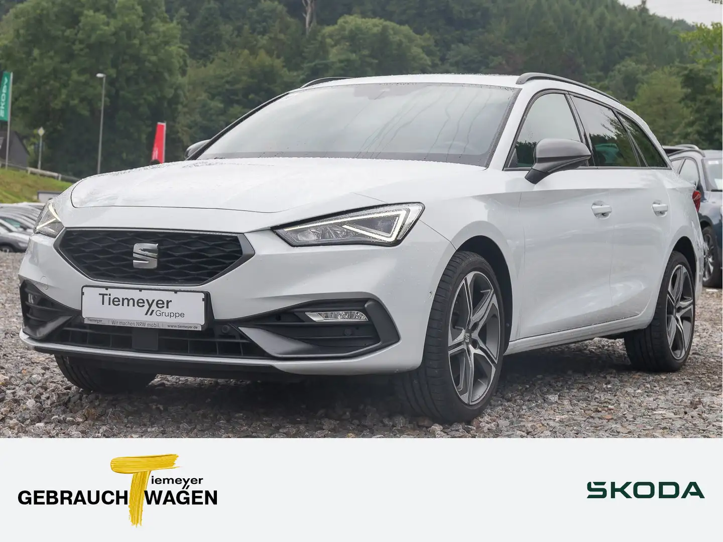 SEAT Leon Sportstourer FR PANO DINAMICA KAMERA LM18 Bianco - 1