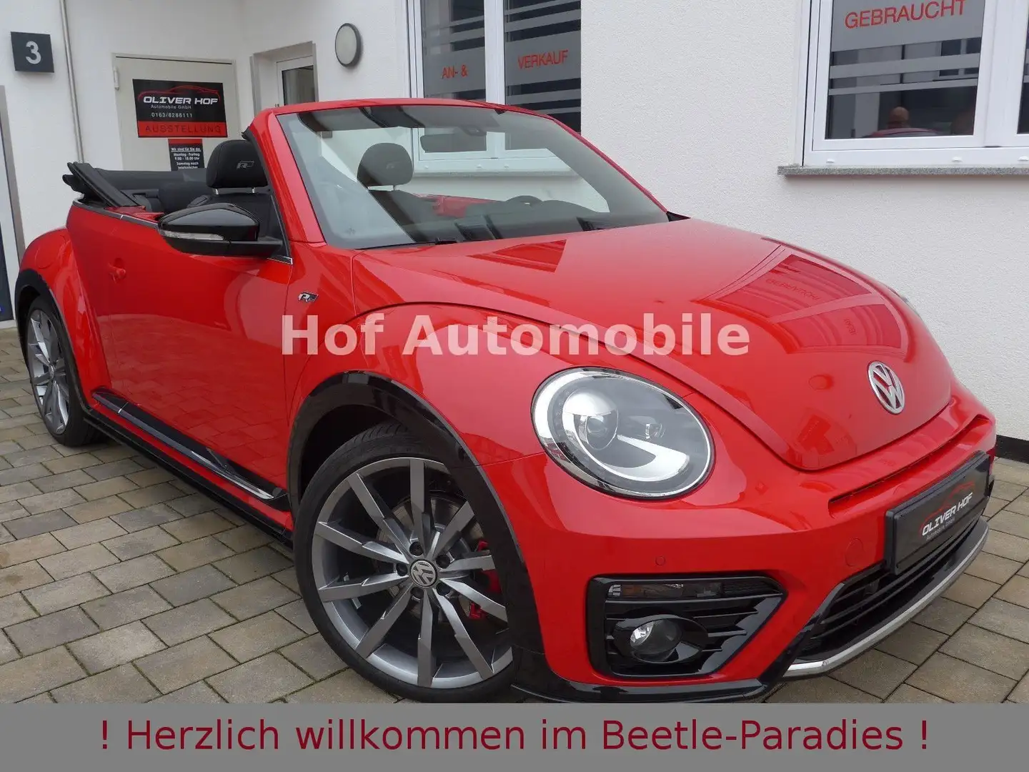 Volkswagen Beetle 2.0TSI R-Line Xenon Navi Color4me 20-Zoll Rouge - 1