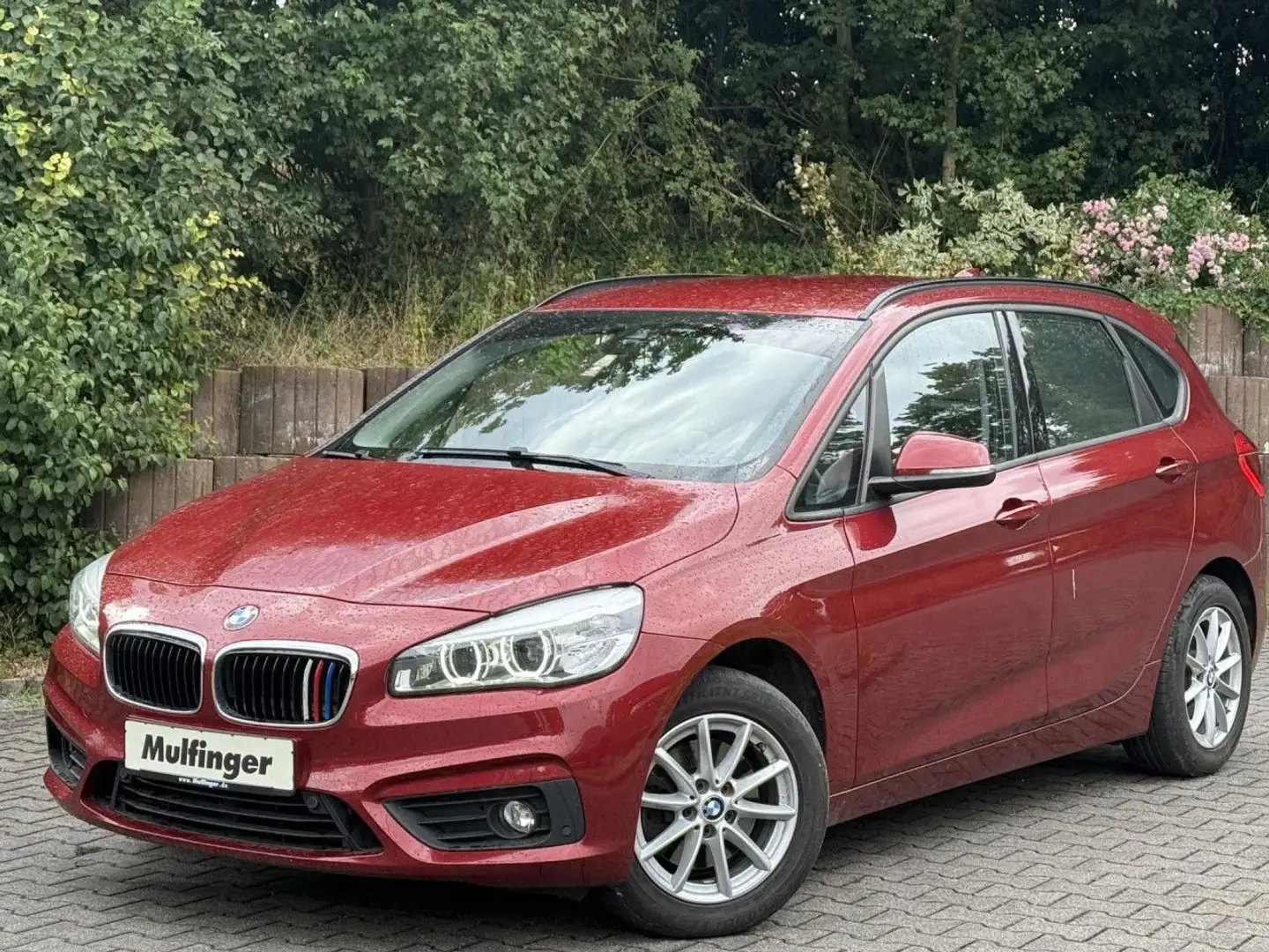 BMW 220 d ActiveT.xDr. Leder HUD LED Navi Kamera AHK Rosso - 2