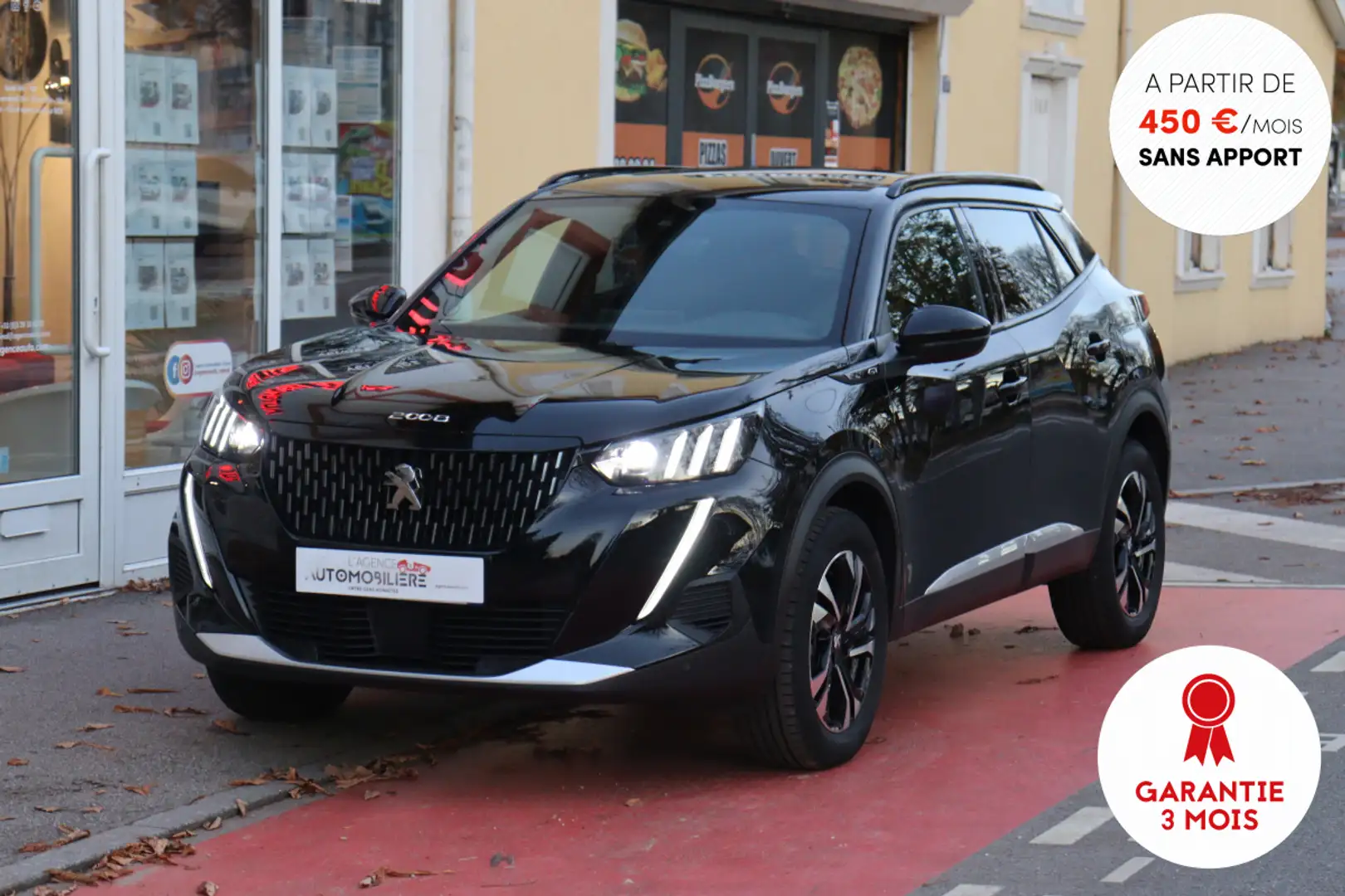 Peugeot e-2008 1.5 BlueHDI 130 GT EAT8 (CarPlay, Caméra 360, I-C Negro - 1