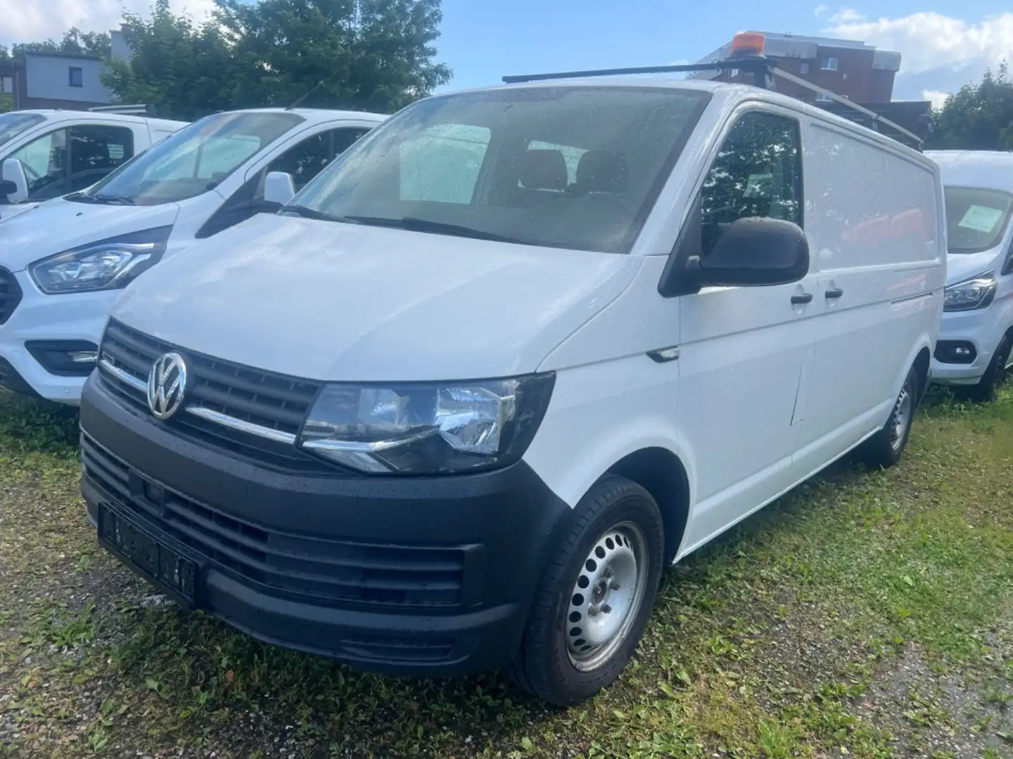 Volkswagen T6 Transporter T6 TRANSPORTER LANG 4MOTION KAMERA/AHK/DAB/1.HD Blanc - 1