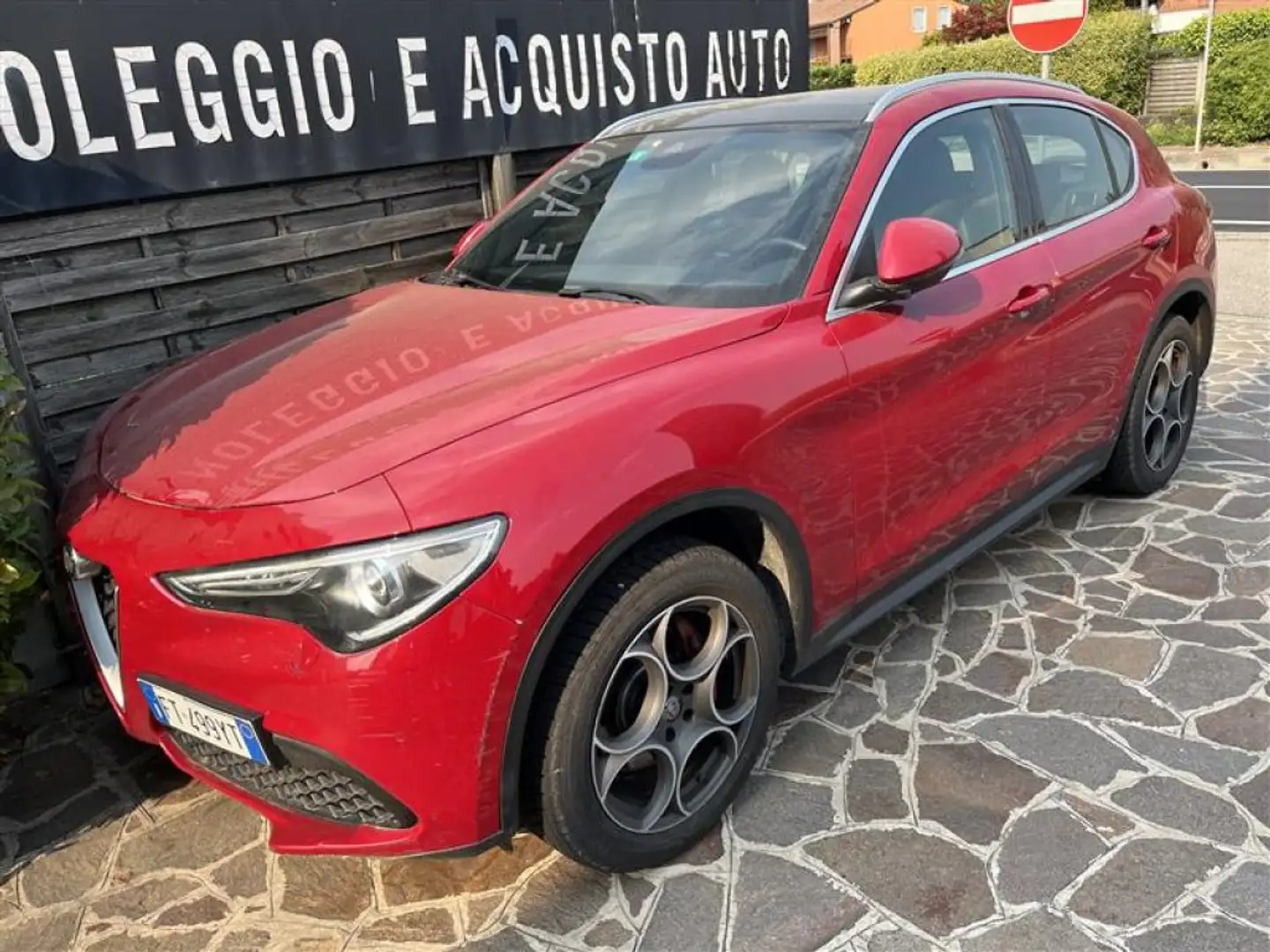 Alfa Romeo Stelvio 2.2 TURBODIESEL 210CV AT8 Q4 EXECUTIVE PANORAMA Rosso - 1