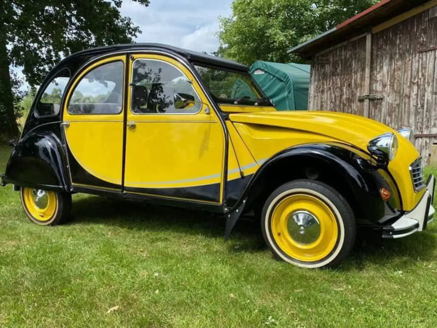 Citroen 2CV 2cv 6 Charleston Sárga - 1