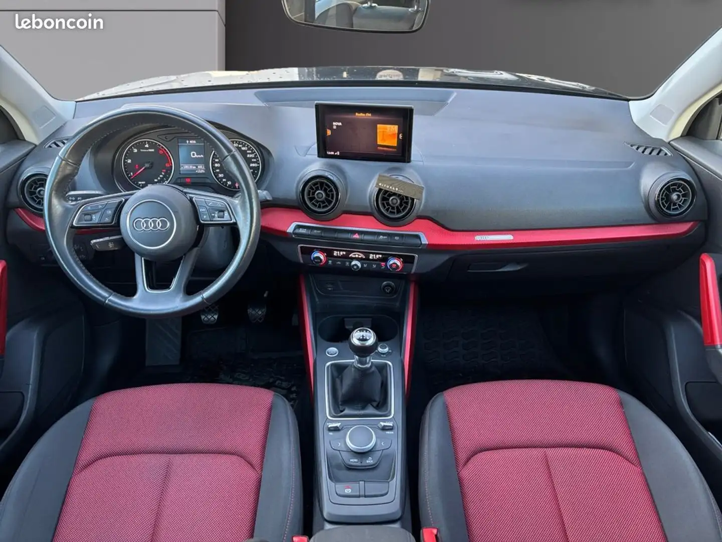 Audi Q2 30 TDI 116 ch Sport Garantie 12 mois Noir - 2