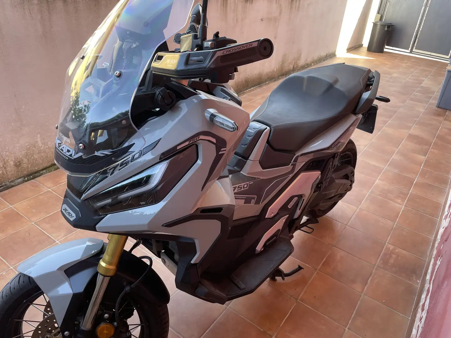 Honda X-ADV antifurto honda, kit adesivi fibra carbonio - 1