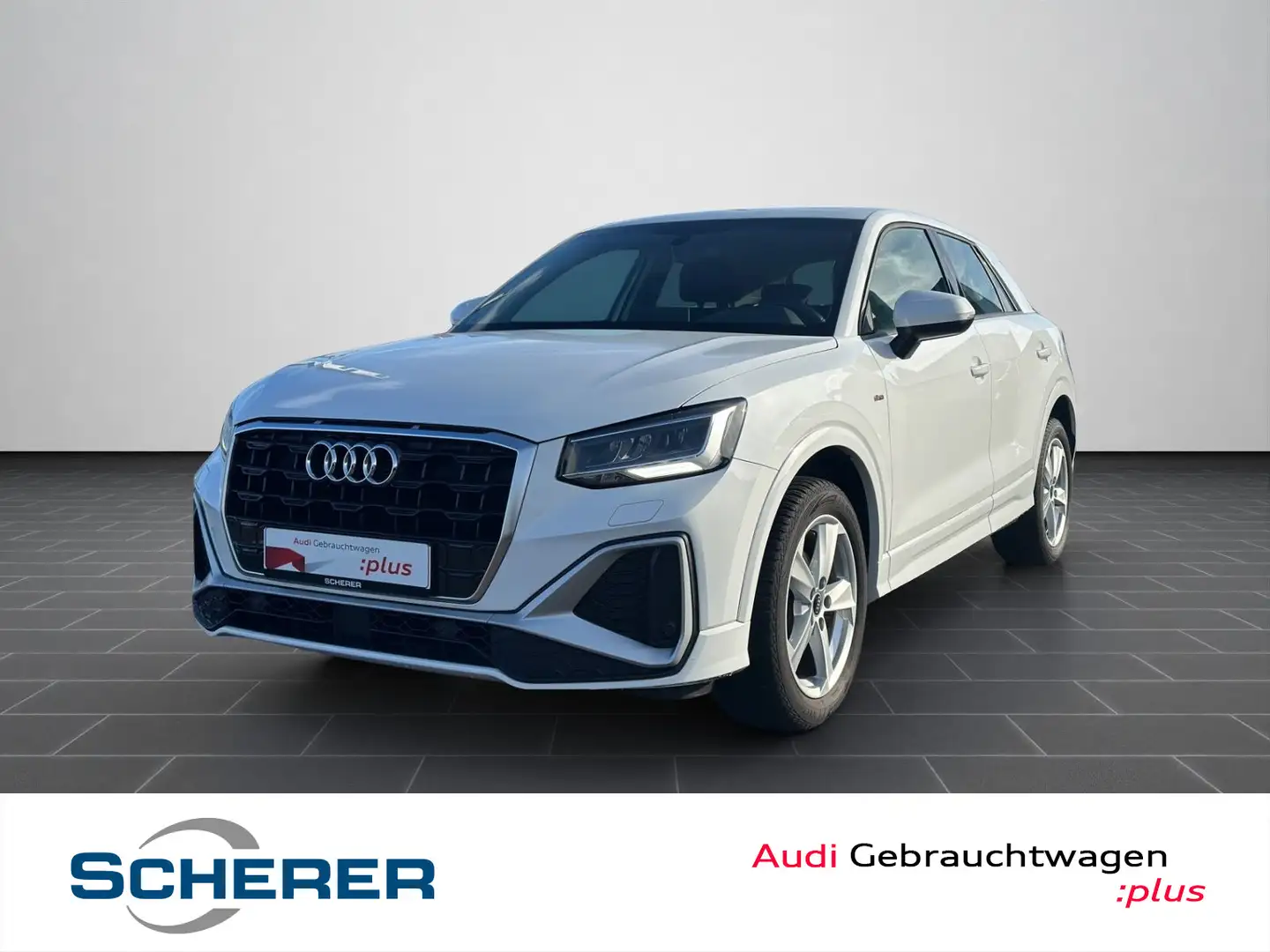 Audi Q2 35 TFSI S line S tro. Kamera/SHZ/uvm. Weiß - 1
