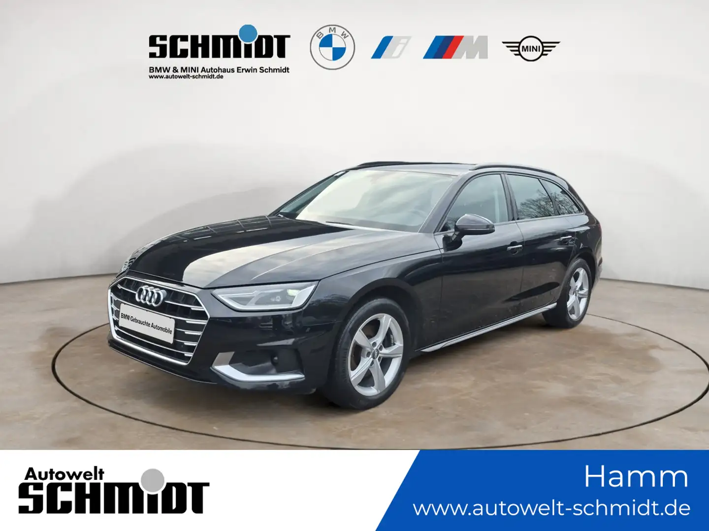 Audi A4 35 TDI S tronic advanced Avant + GARANTIE Schwarz - 1
