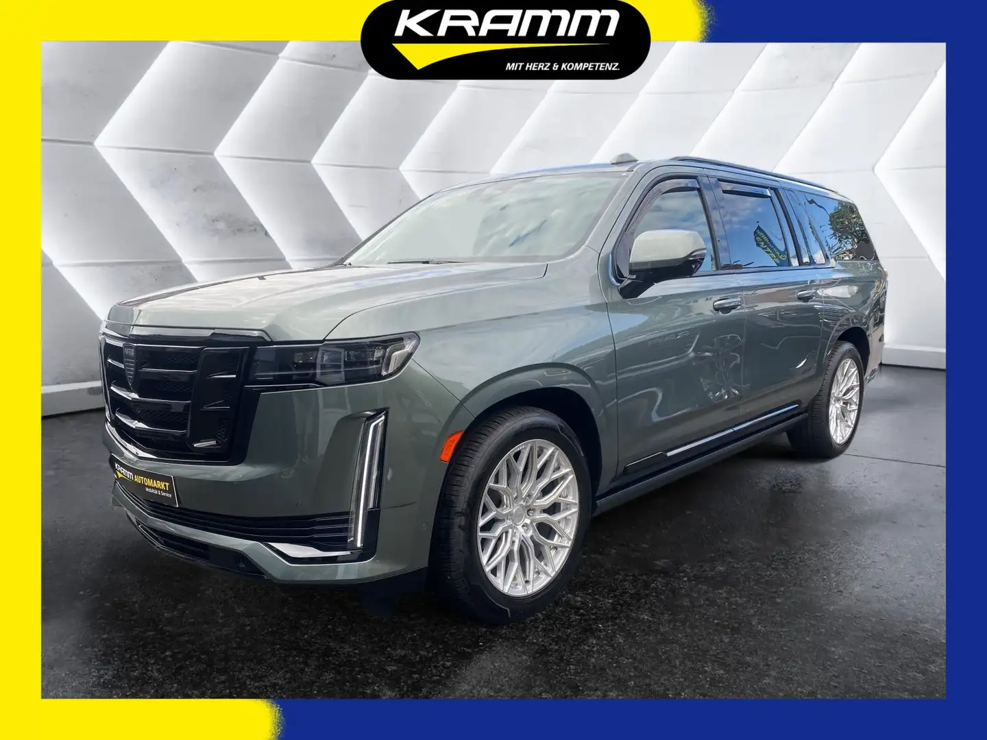 Cadillac Escalade 6.2 V8 ESV SPORT PLATINUM *NAP-Abgasanlage* Grau - 1