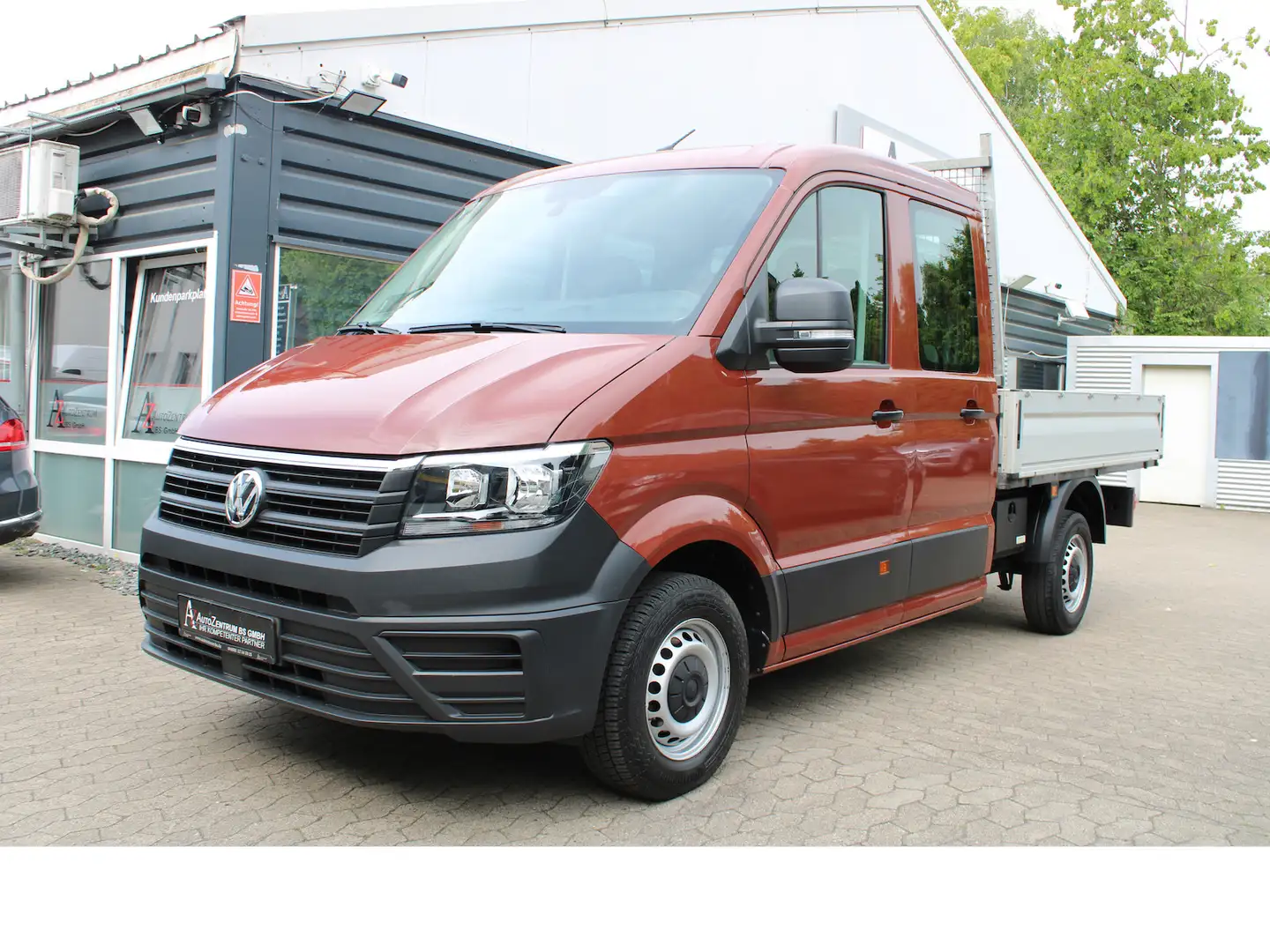Volkswagen Crafter Pritsche 35 EcoProfi Lang*7-SiTZ*AHK* Rot - 1
