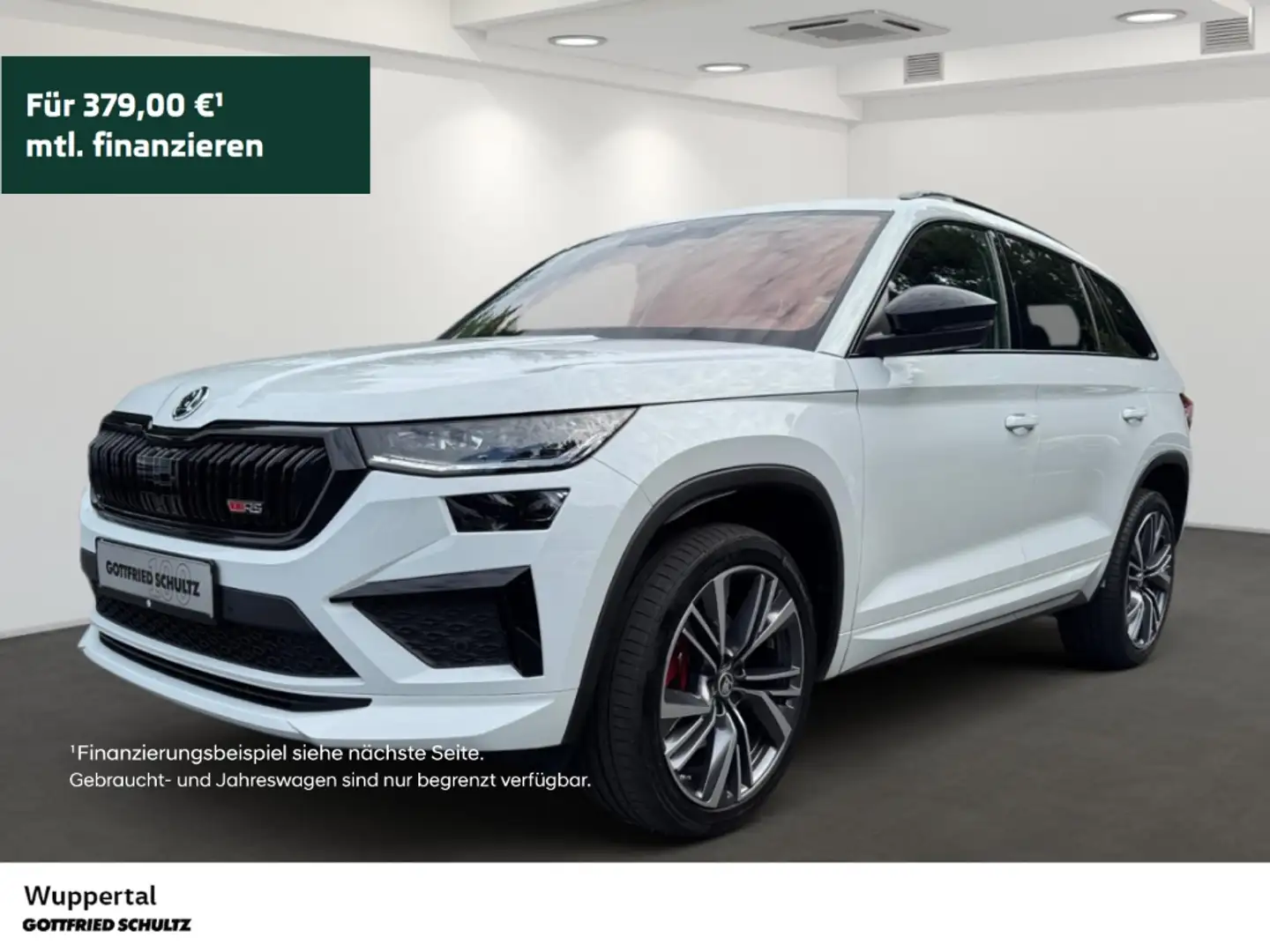 Skoda Kodiaq 2.0 TSI RS 4M DSG NAVI PANO KAM ACC LED SHZ PDC LM Weiß - 1