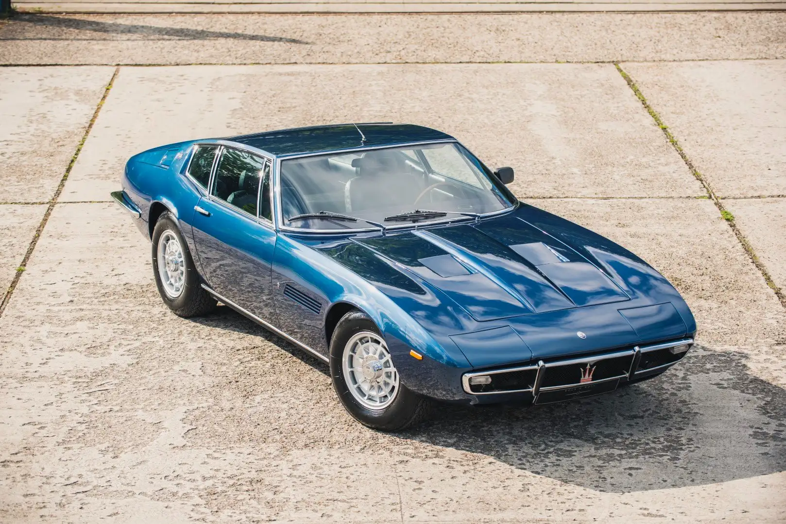 Maserati Ghibli 4.9 V8 SS | Matching numbers | Sought after 4.9 Blau - 1
