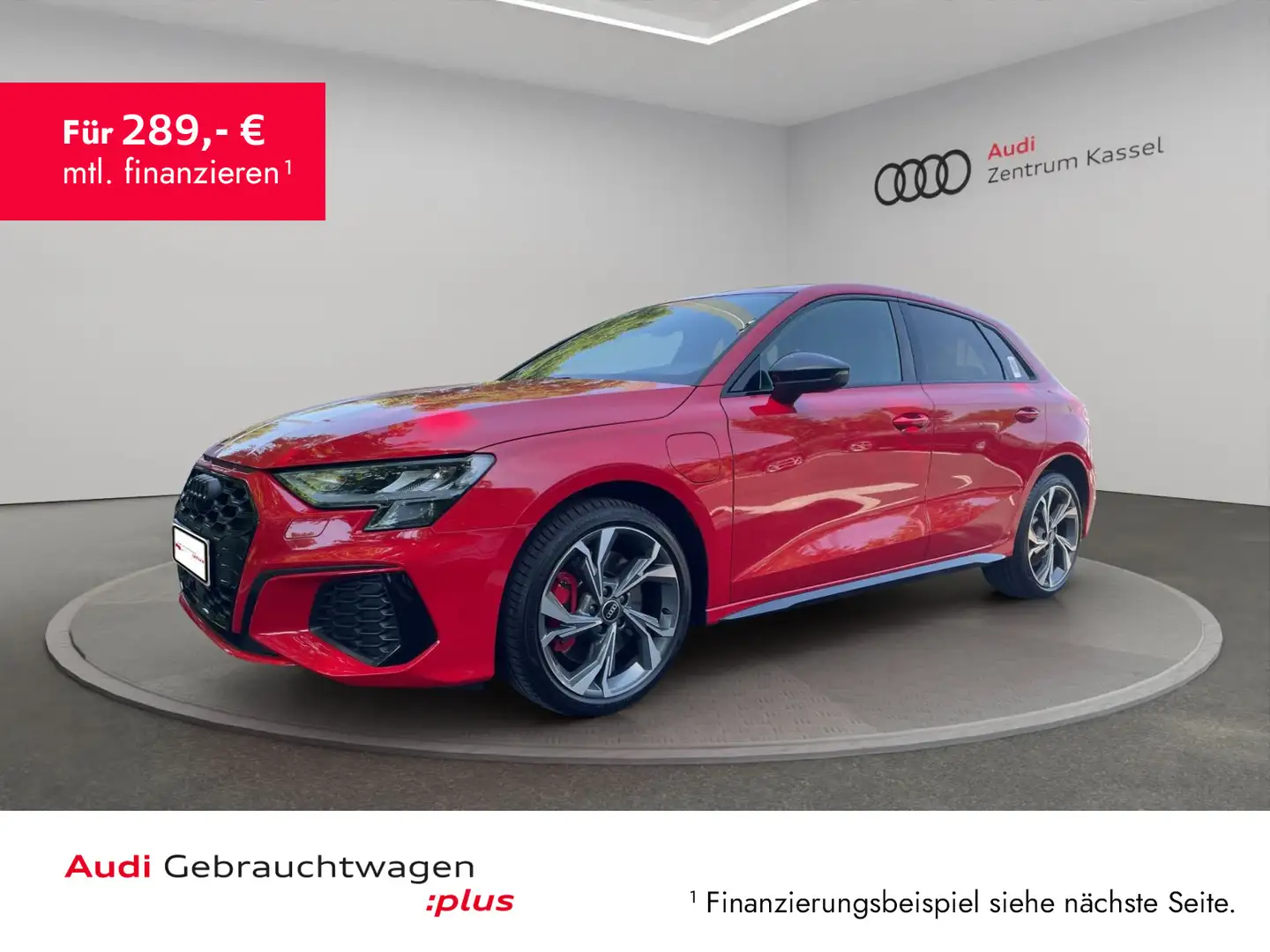 Audi A3 A3 SB 45 TFSI e S line LED B&O Teilleder CarPlay Rouge - 1