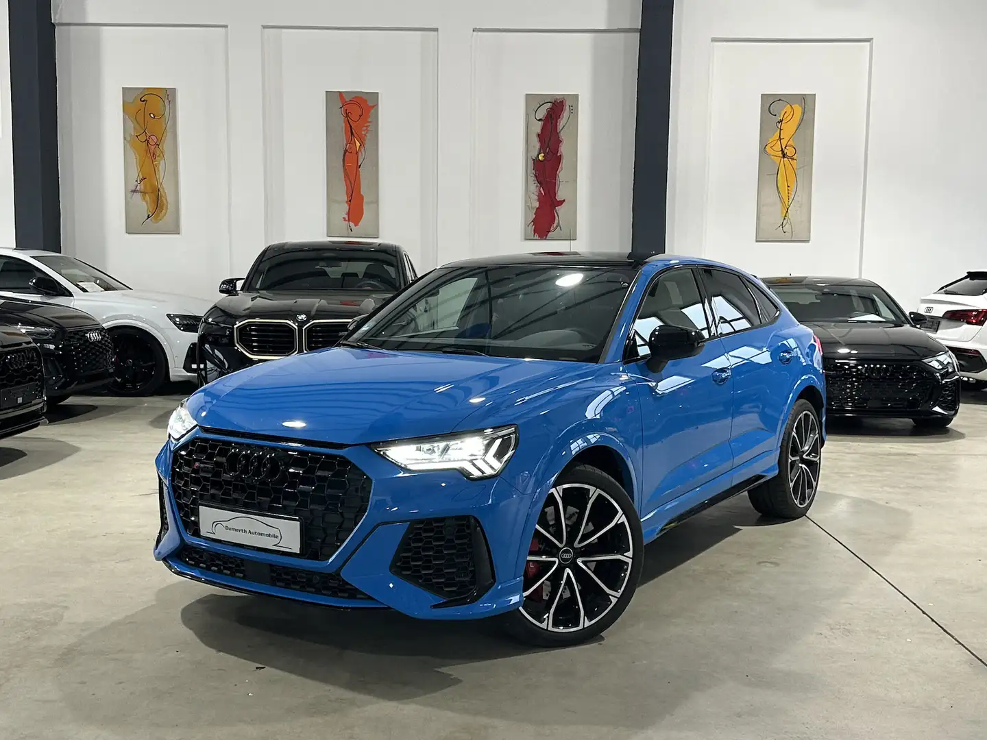 Audi RS Q3 Sportback quatt/Matrix/RS-AbGas/Pano/RFK/ Bleu - 1