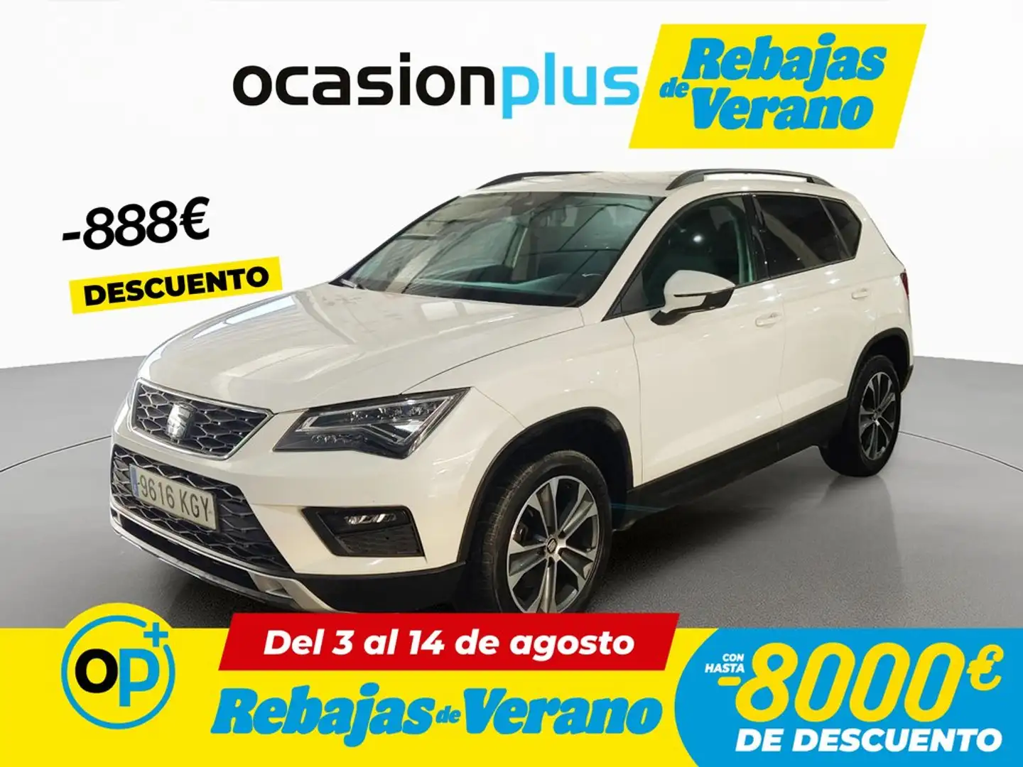 SEAT Ateca 1.6TDI CR S&S Ecomotive Style Blanco - 1