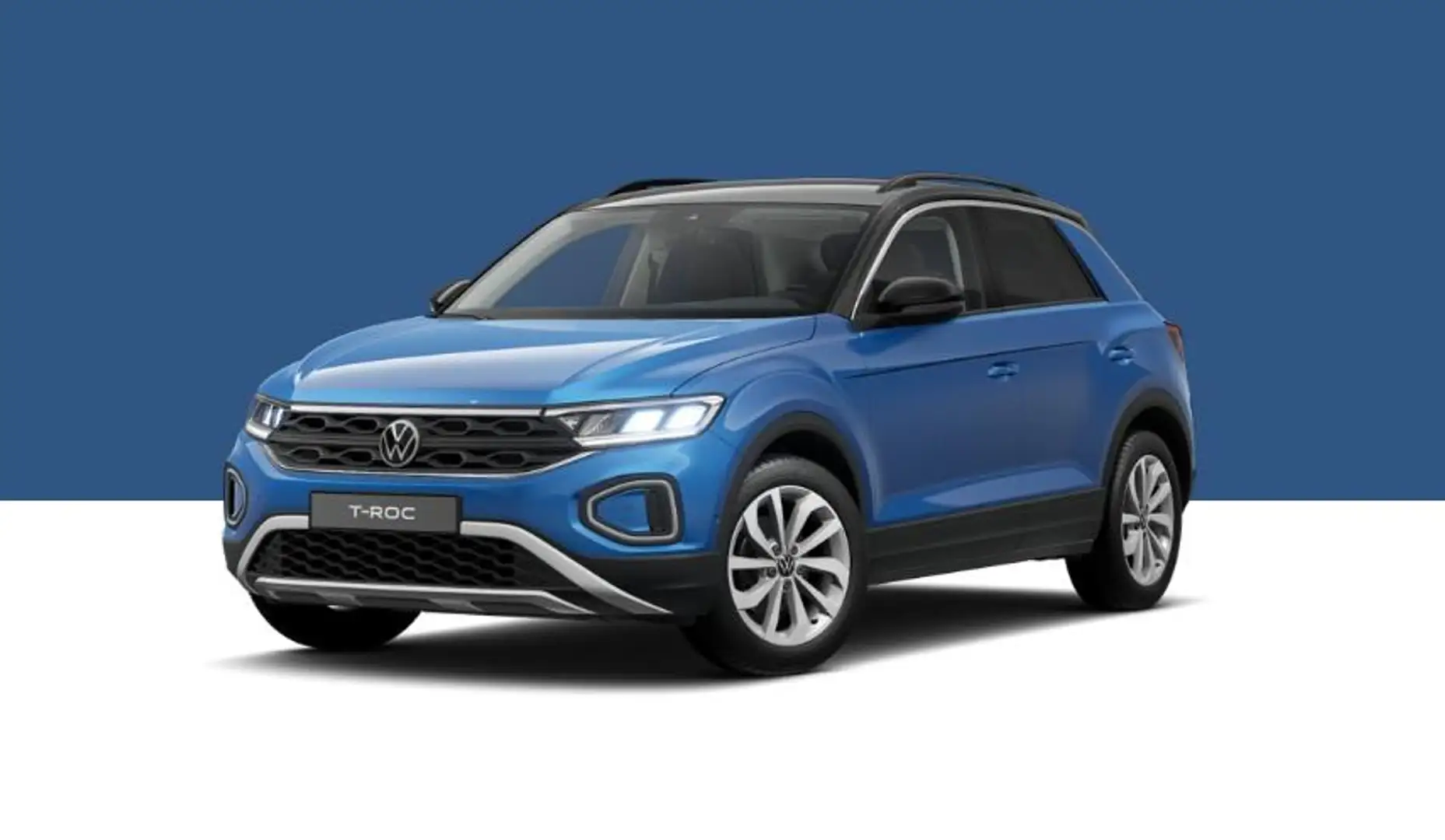 Volkswagen T-Roc 1.0 tsi Sport 115cv Blu/Azzurro - 1