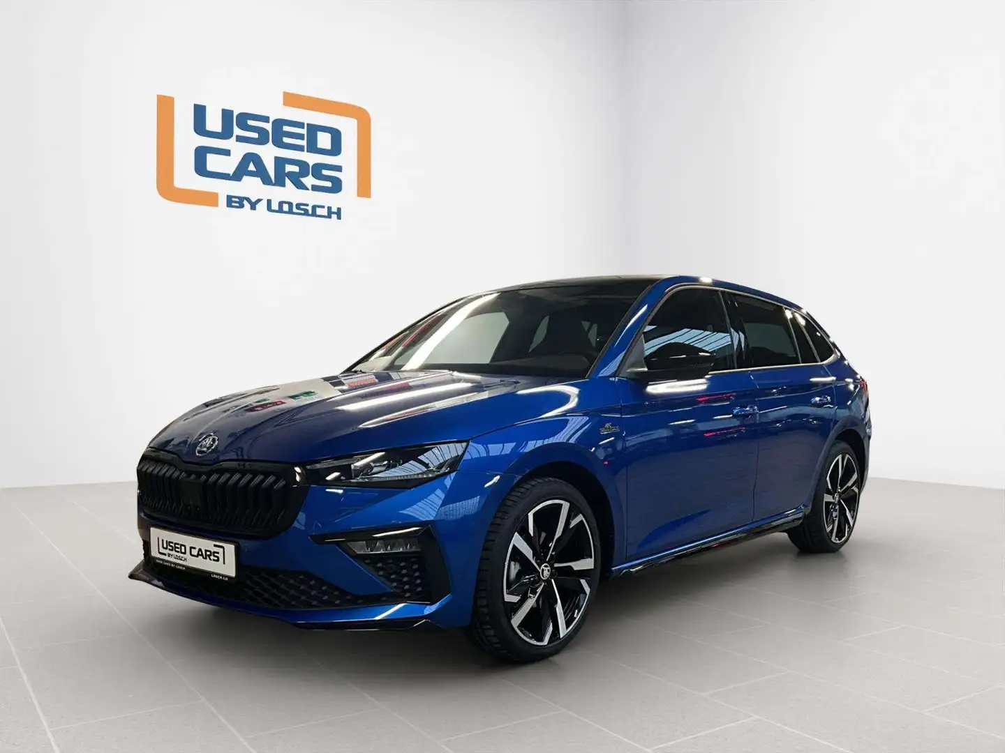 Skoda Scala Monte-Carlo+DSG+AHK+Navi Bleu - 1