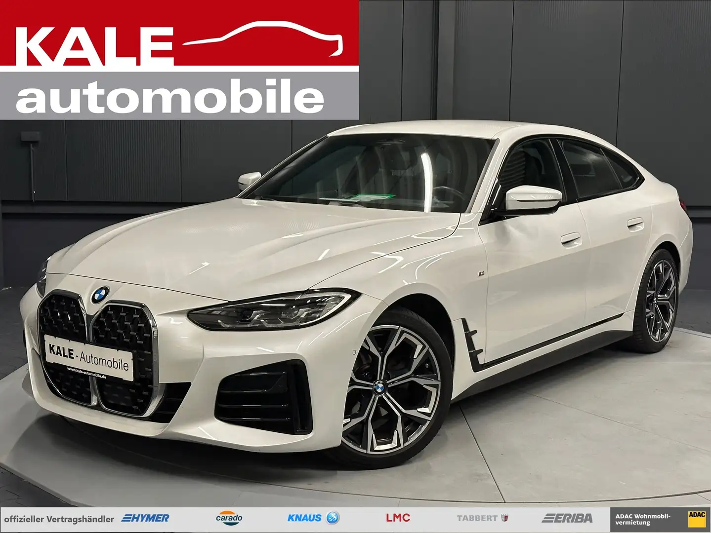 BMW 420 d Gran Coupé xDrive M-Sport*19Zoll*LEDER*ACC* White - 1