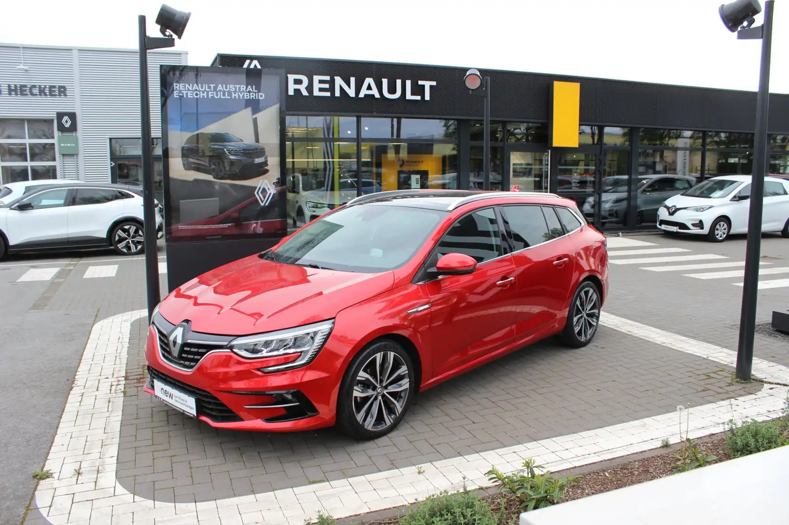 Renault Megane IV 1.3 TCe 140 Grandtour Intens GPF (EU6 d) 1.3 TC Red - 1