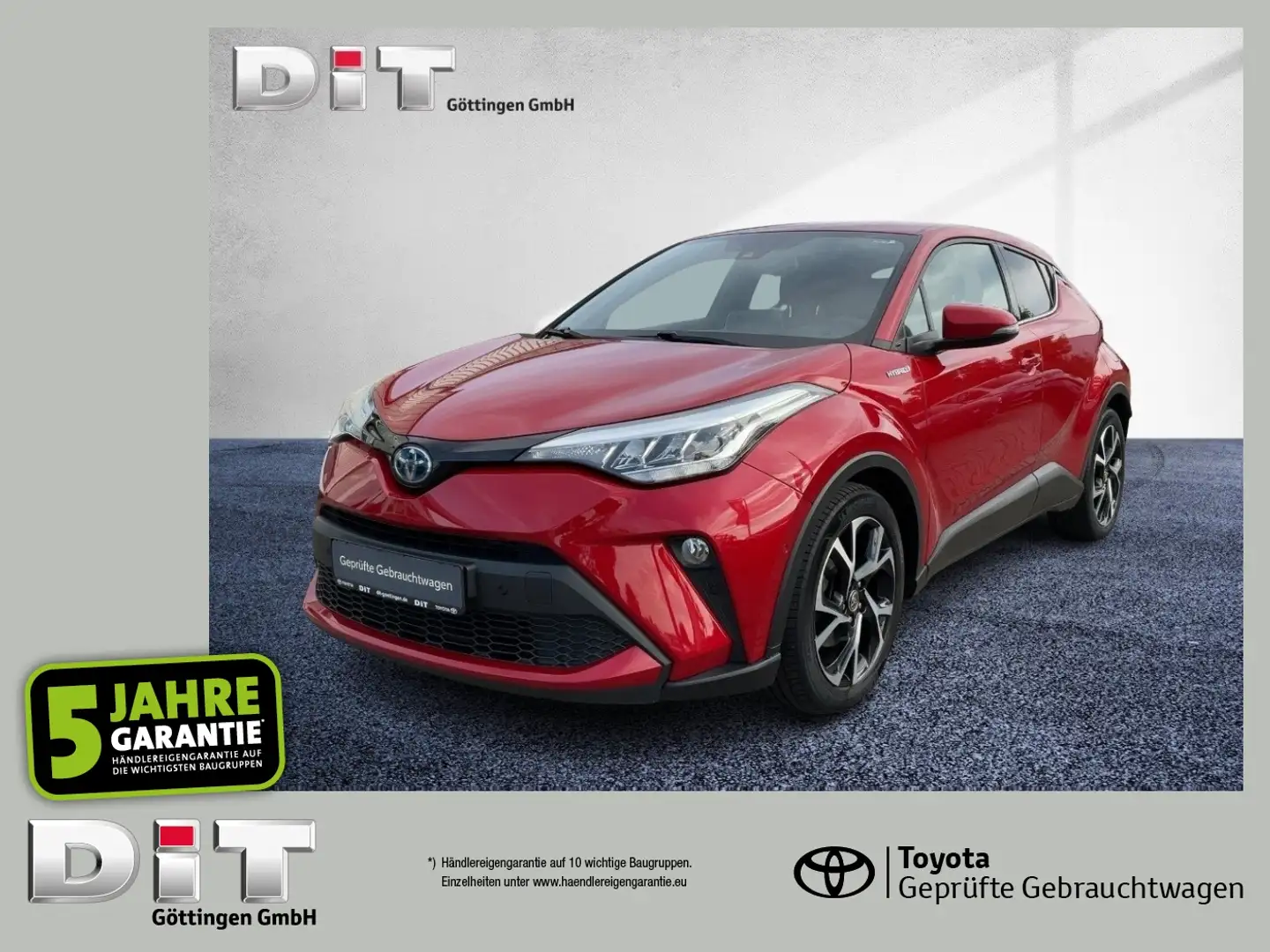 Toyota C-HR 2.0 Team D ACC+LED+Navi+SHZ+2xKlima+Kam.+LM Rot - 1