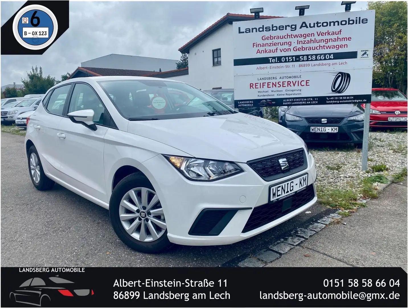 SEAT Ibiza Style Weiß - 1