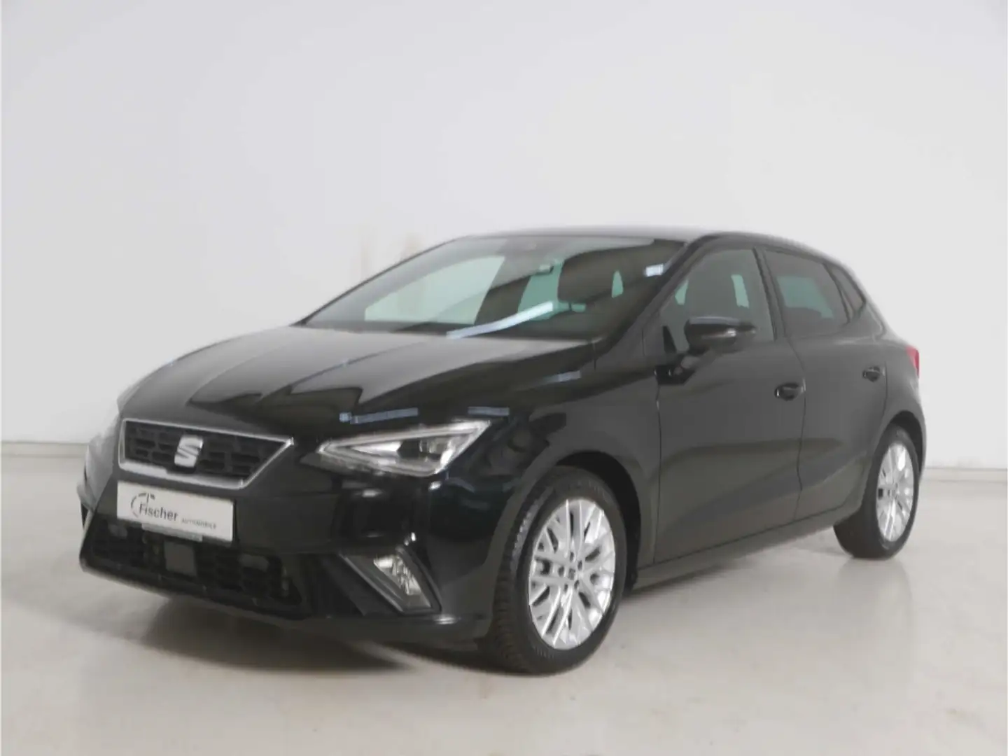 SEAT Ibiza 1.0 TSI DSG FR NAV/Voll-LED/RFK/KESSY/SH Schwarz - 2