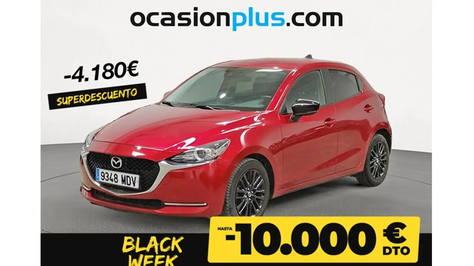 Mazda 2 1.5 Skyactiv-g Black Tech Edition 55kW Rot - 1