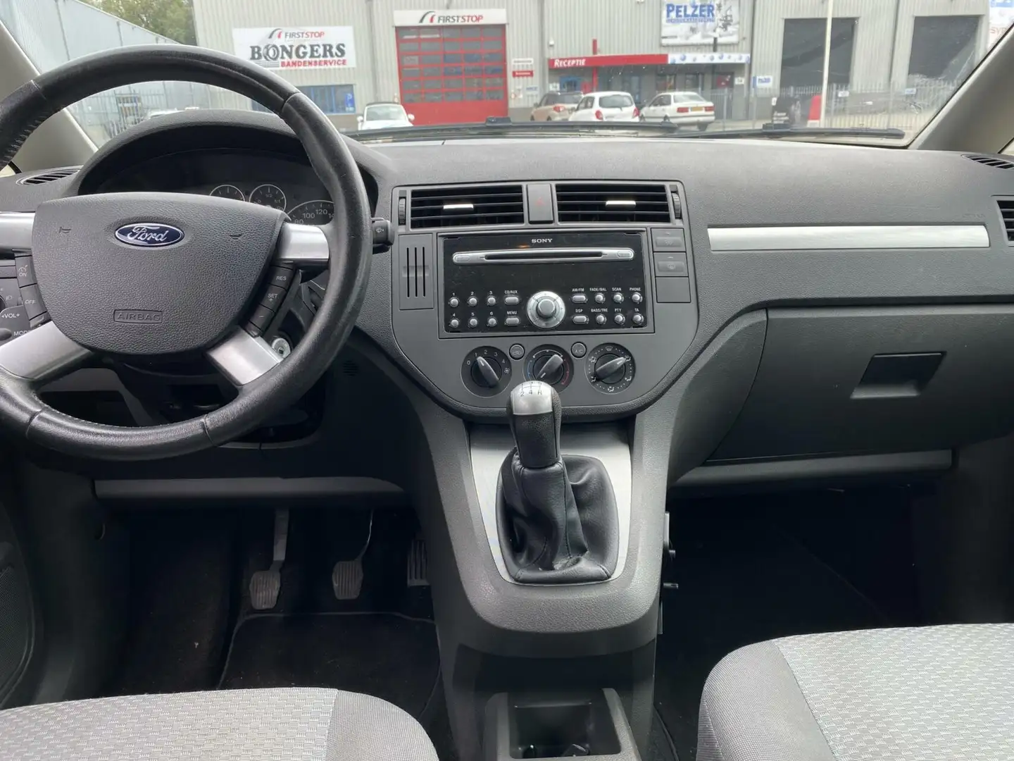 Ford C-Max 1.6-16V Futura, airco, cruisecontrol, zeer nette a Grijs - 2