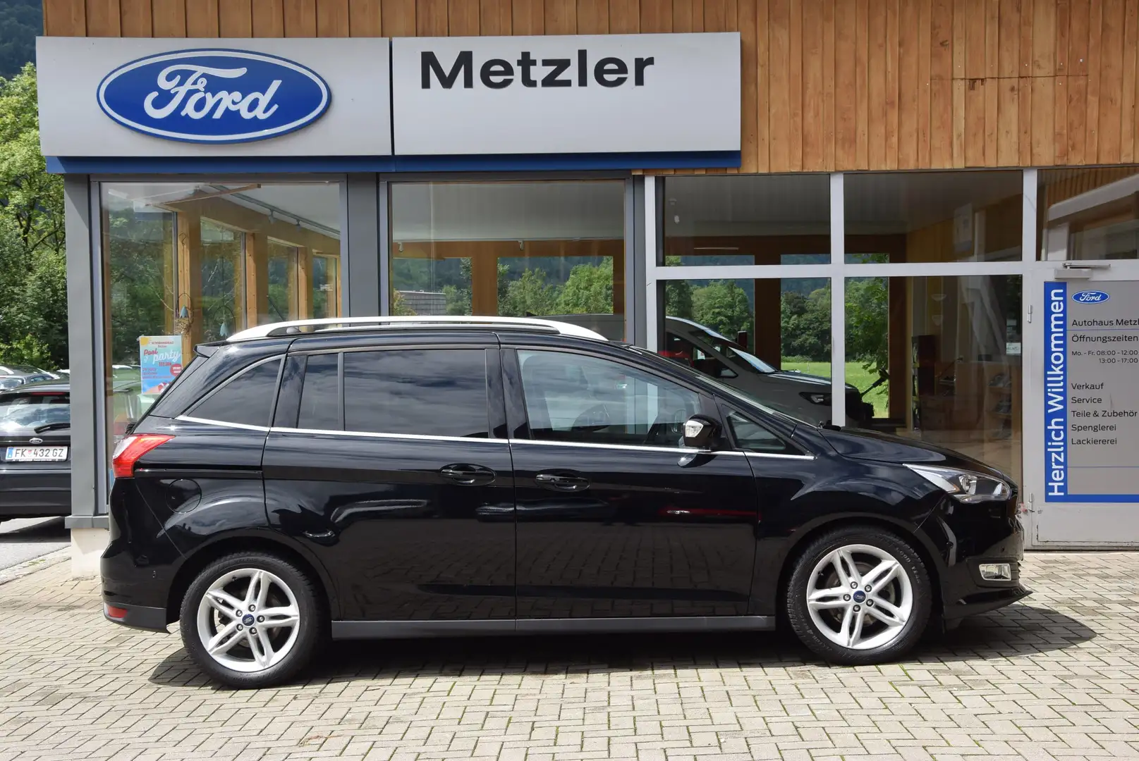 Ford Grand C-Max **Kamera**Navi**Tempomat**7 Sitzplätze** Schwarz - 1