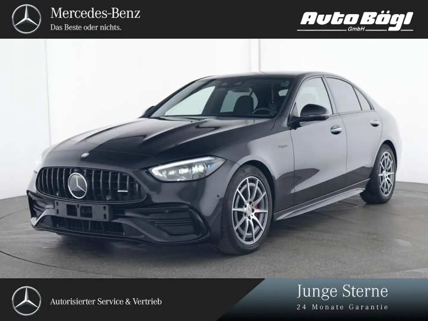 Mercedes-Benz C 43 AMG Mercedes-AMG C 43 4M AMG Dynam/Pano/Night/Distr Noir - 1