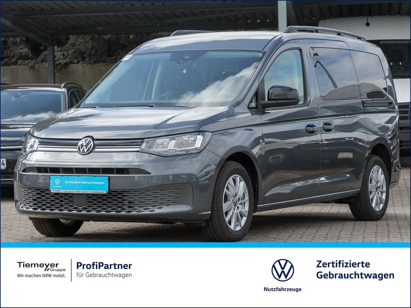 Volkswagen Caddy 2.0 TDI 4M LIFE AHK NAVI PDC Grau - 1