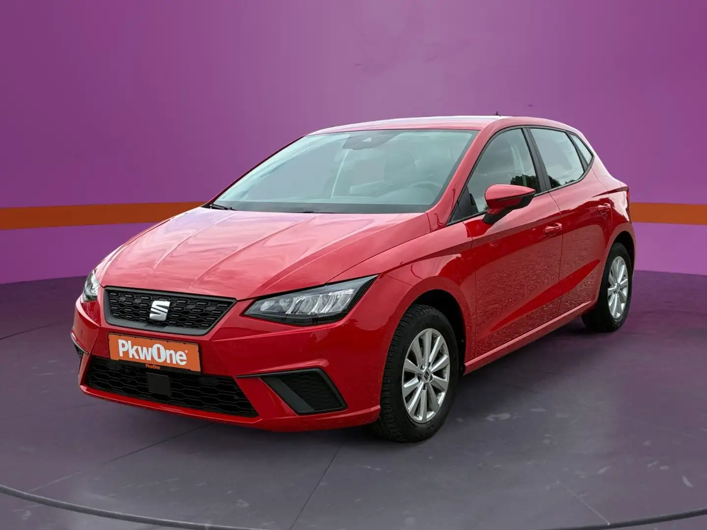 SEAT Ibiza 1.0 TSI Style *Einparhilfe *FullLink *DAB Rot - 1