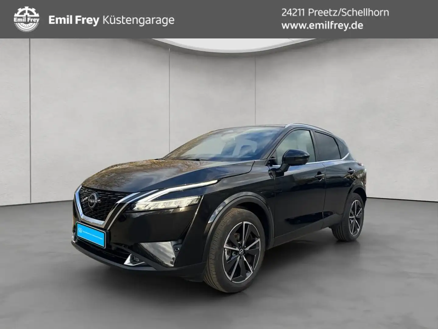 Nissan Qashqai 1.3 DIG-T MHEV Xtronic Tekna+ Pano, Bose Schwarz - 1