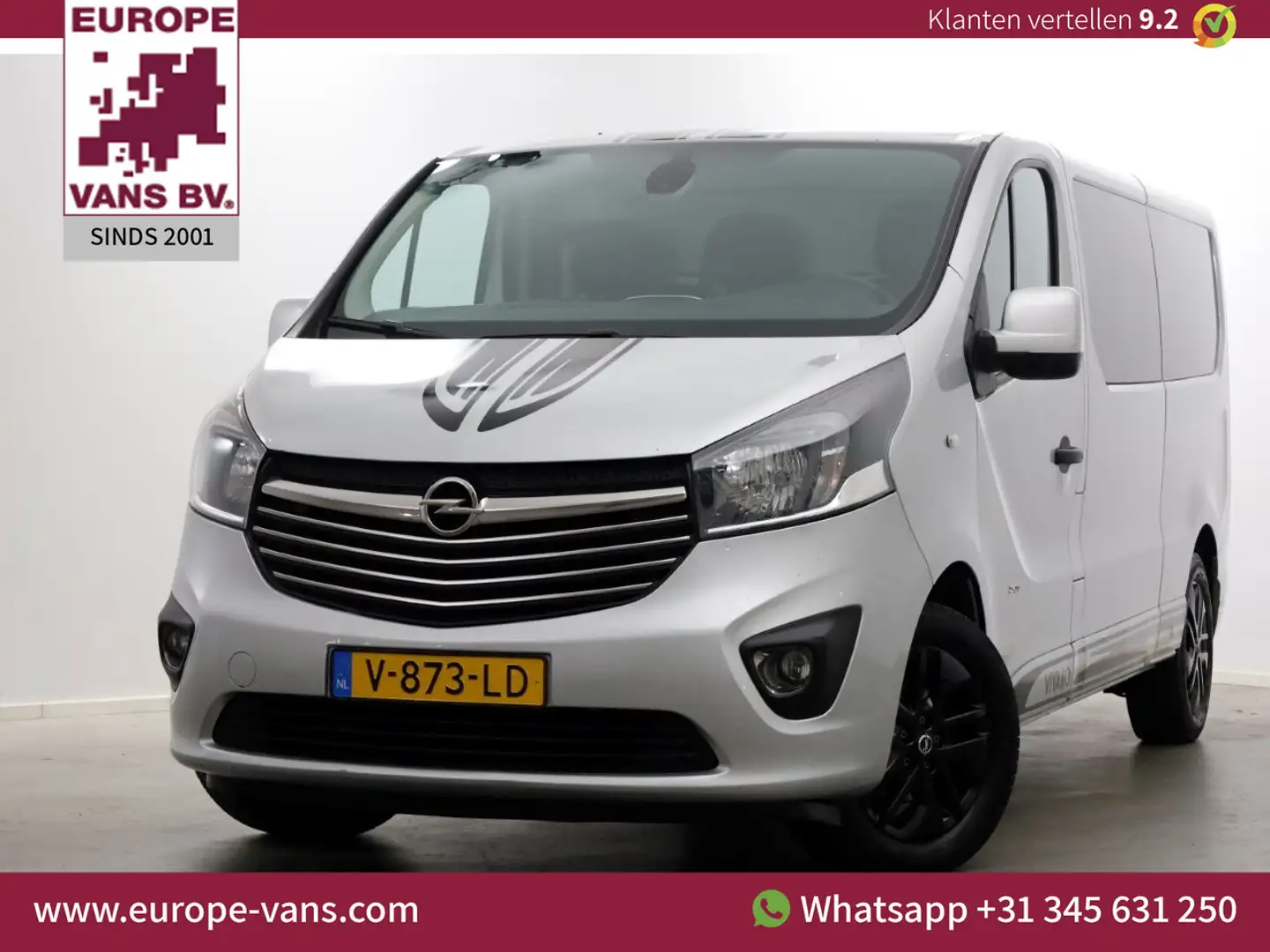 Opel Vivaro 1.6 CDTI 145pk L2H1 Innovation nr. 015/200 Leder/C Zilver - 1