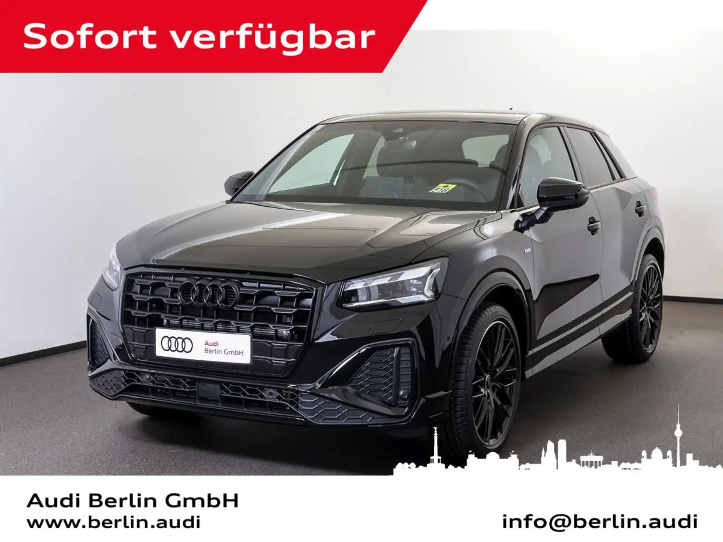 Audi Q2 S line 35 TFSI S tronic Schwarz - 1