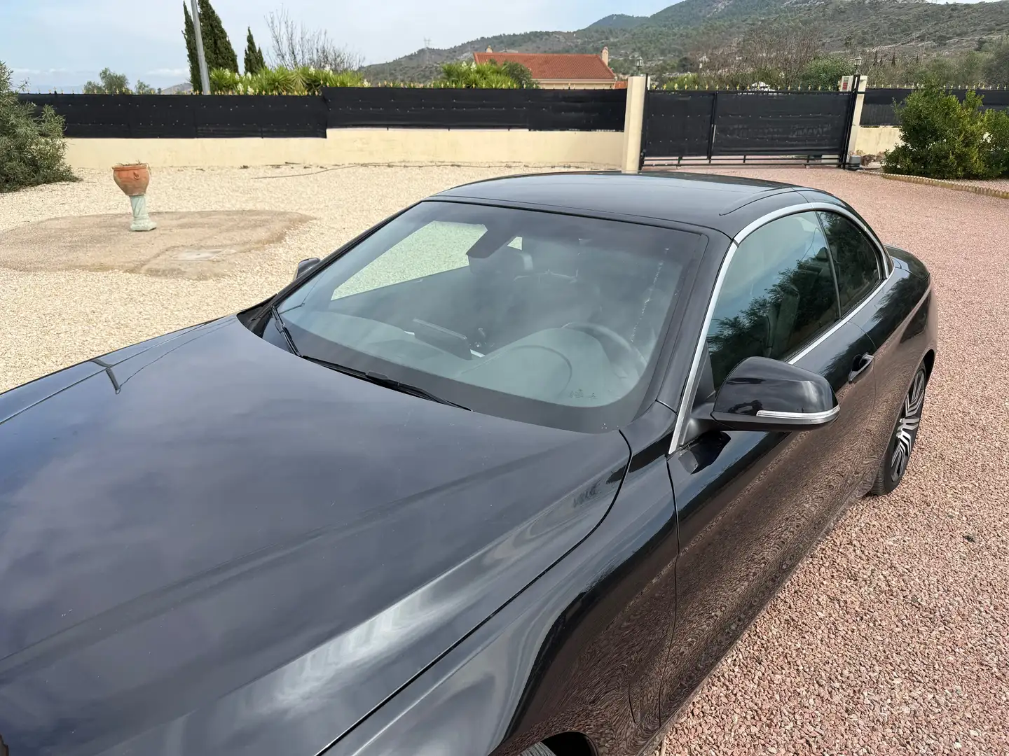 BMW 420 420dA Cabrio Negro - 1