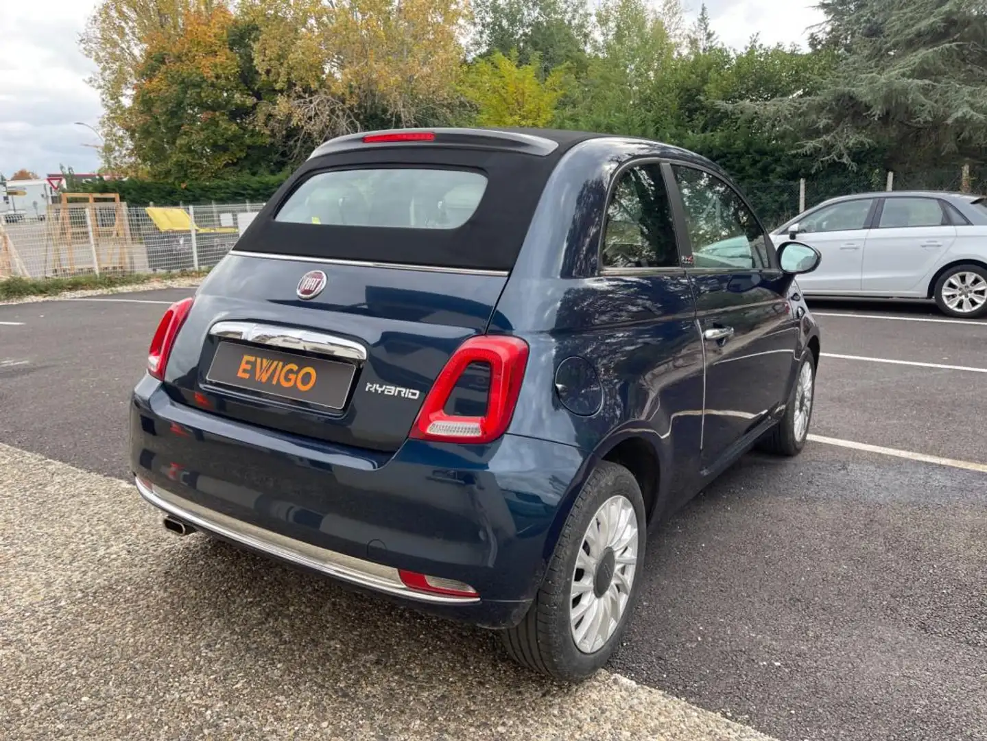 Fiat 500 1.0 70 BSG MHEV HYBRID CLUB START-STOP Bleu - 2