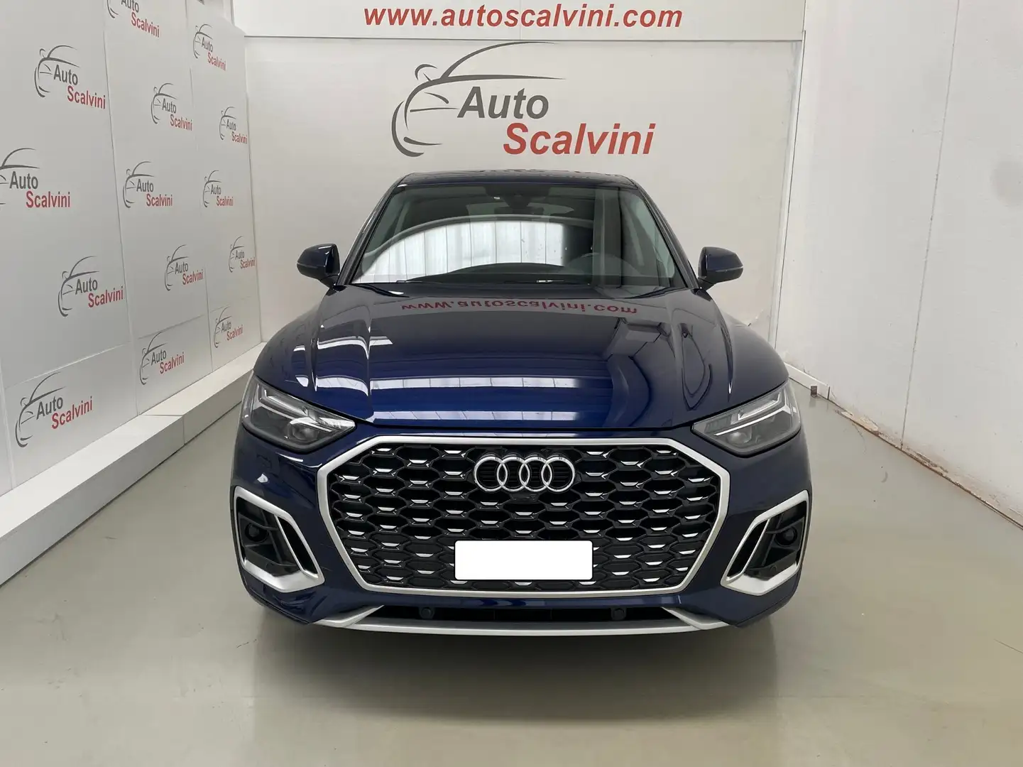 Audi Q5 SPB 2.0 163CV 35 TDI S tronic S line plus Blauw - 2