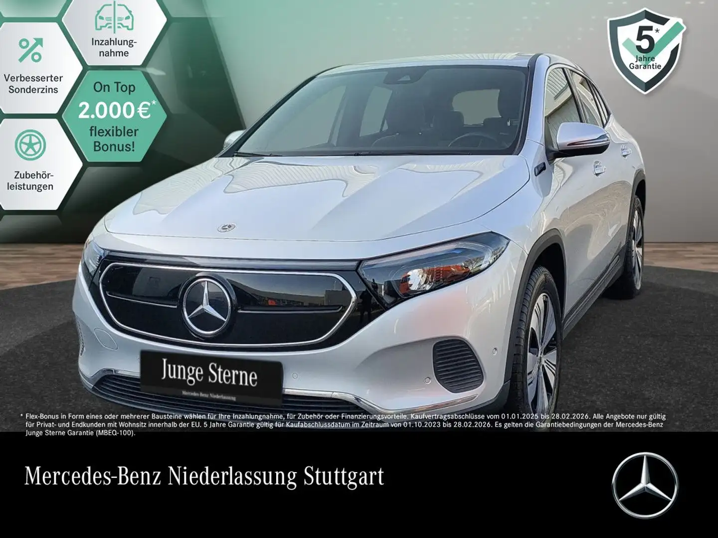 Mercedes-Benz EQA 250 ELECTRICART+ADVANCED+KAMERA+SPUR Argent - 1