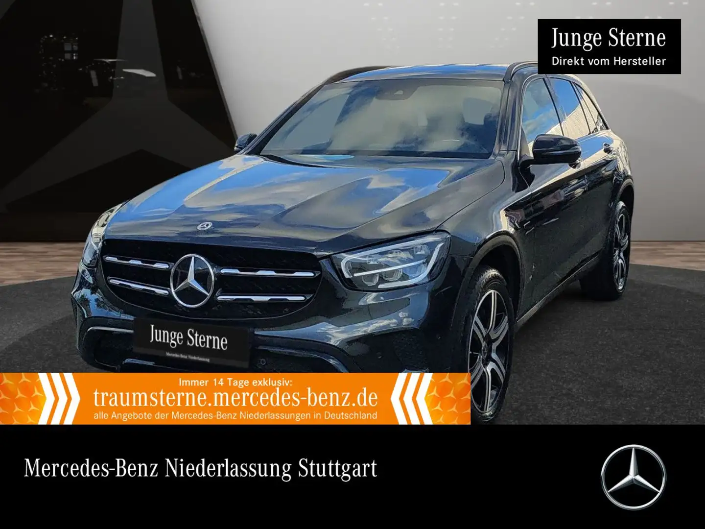 Mercedes-Benz GLC 300 e 4M NIGHT+AHK+LED+KAMERA+KEYLESS+9G Grau - 1