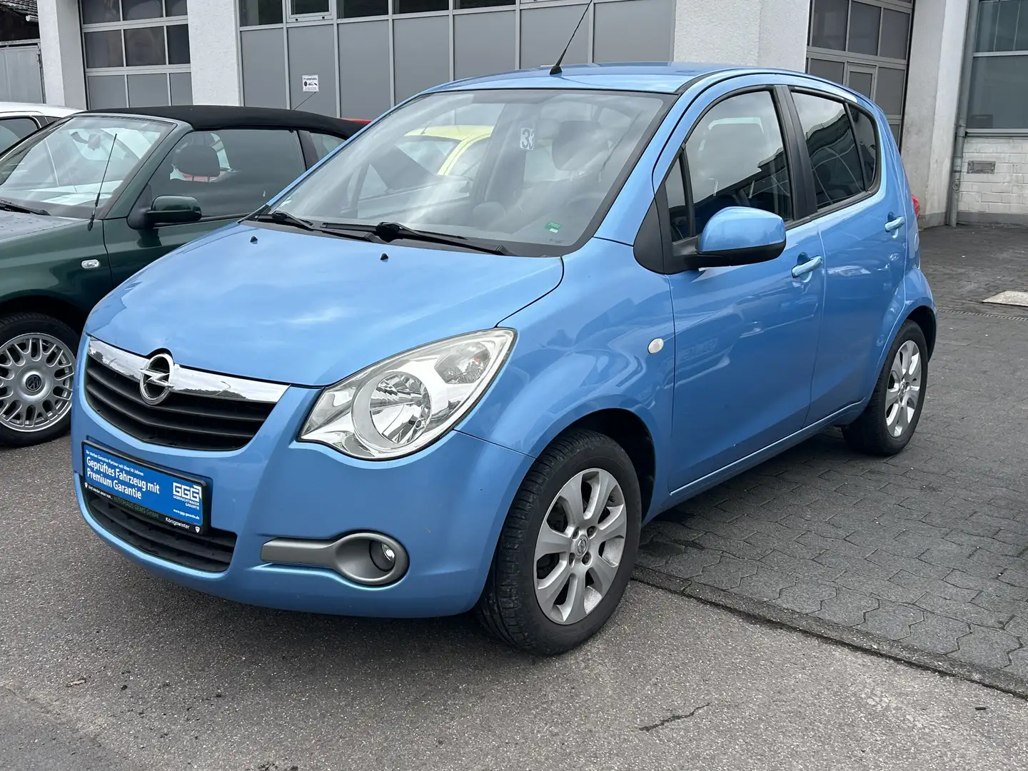 Opel Agila Edition Klima CD-Spieler el. Fensterheber Blau - 2