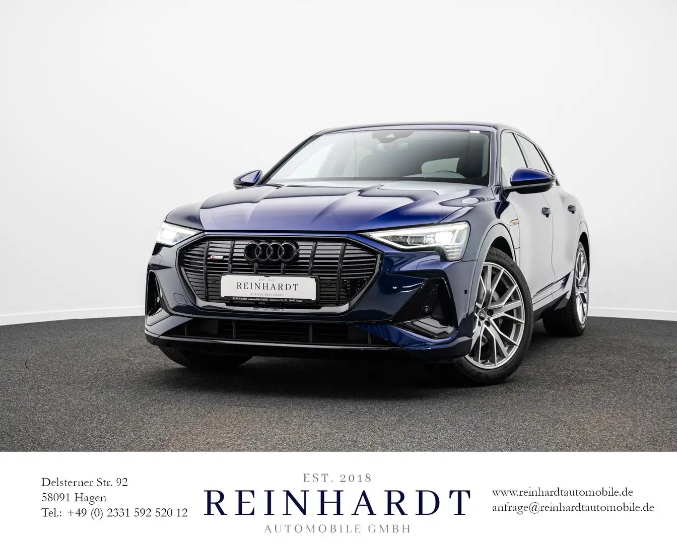 Audi e-tron 50 2x S LINE BLACK 21Z. ACC/PANO/KAM./DAB Blau - 1