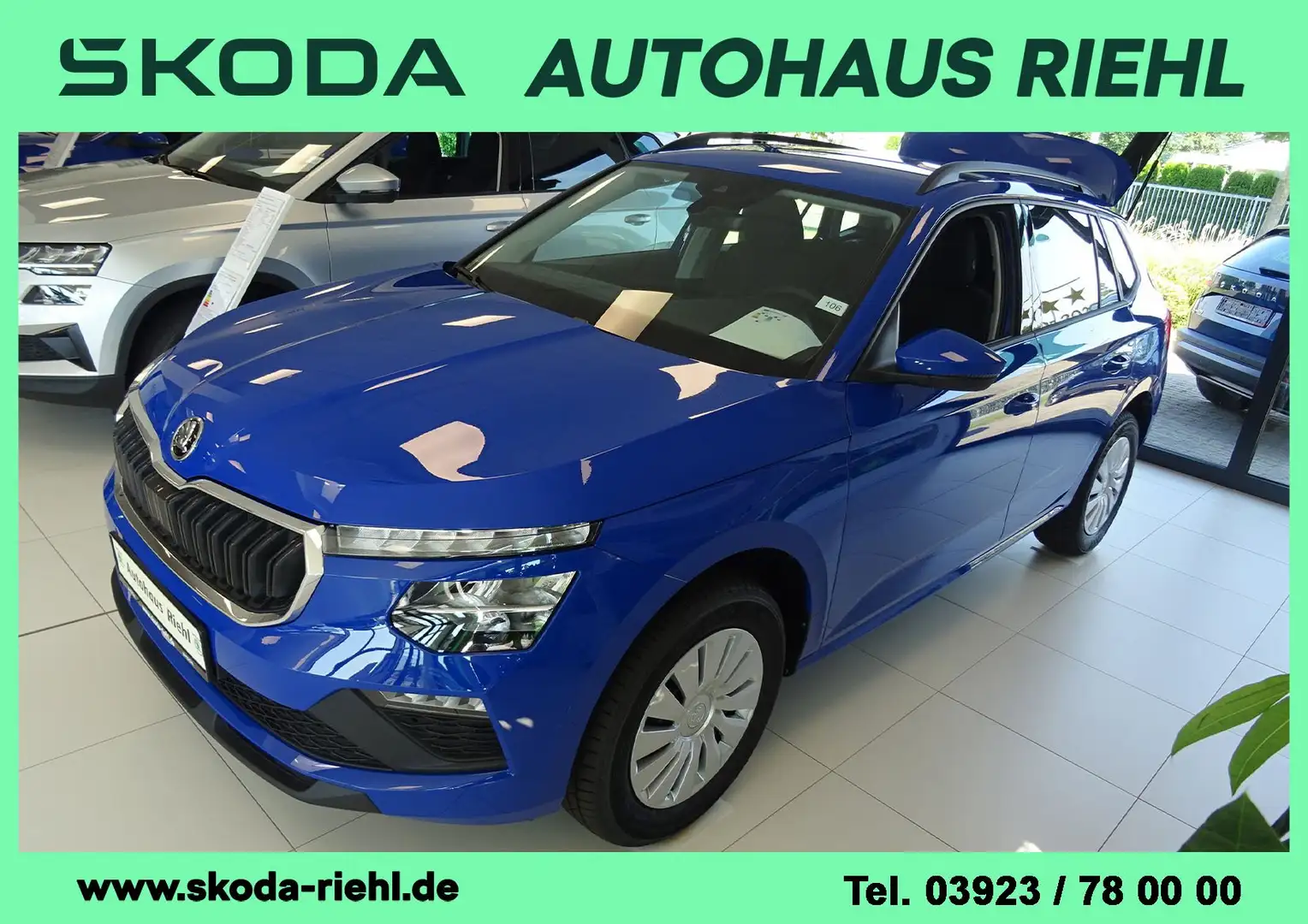 Skoda Kamiq Essence Blau - 1