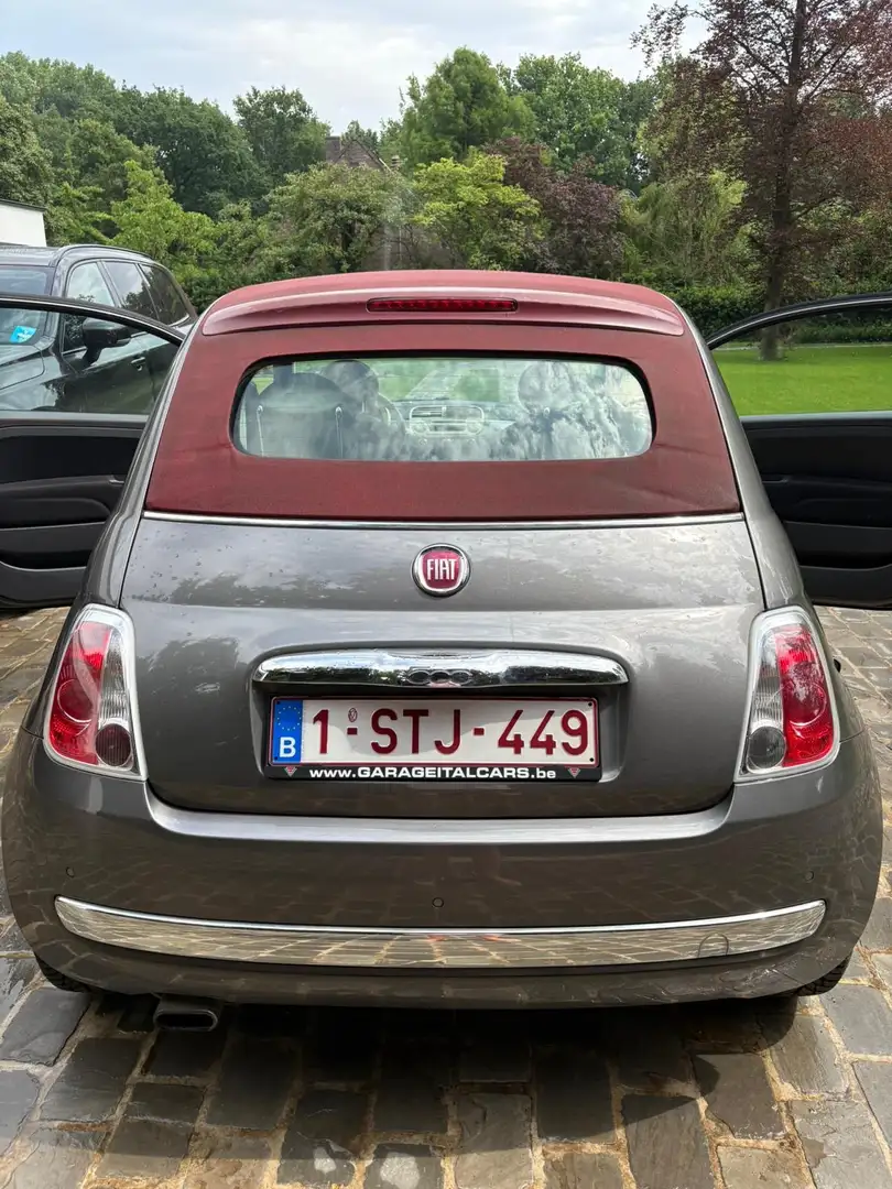 Fiat 500C 500 C 1.2 Lounge Gris - 2