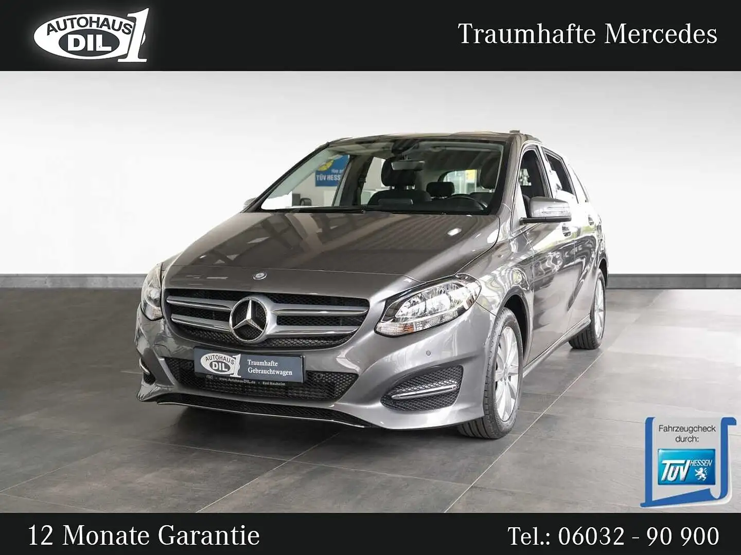 Mercedes-Benz B 180 BlueEFF. *R-KAMERA*SHZ*AHK* Gris - 1