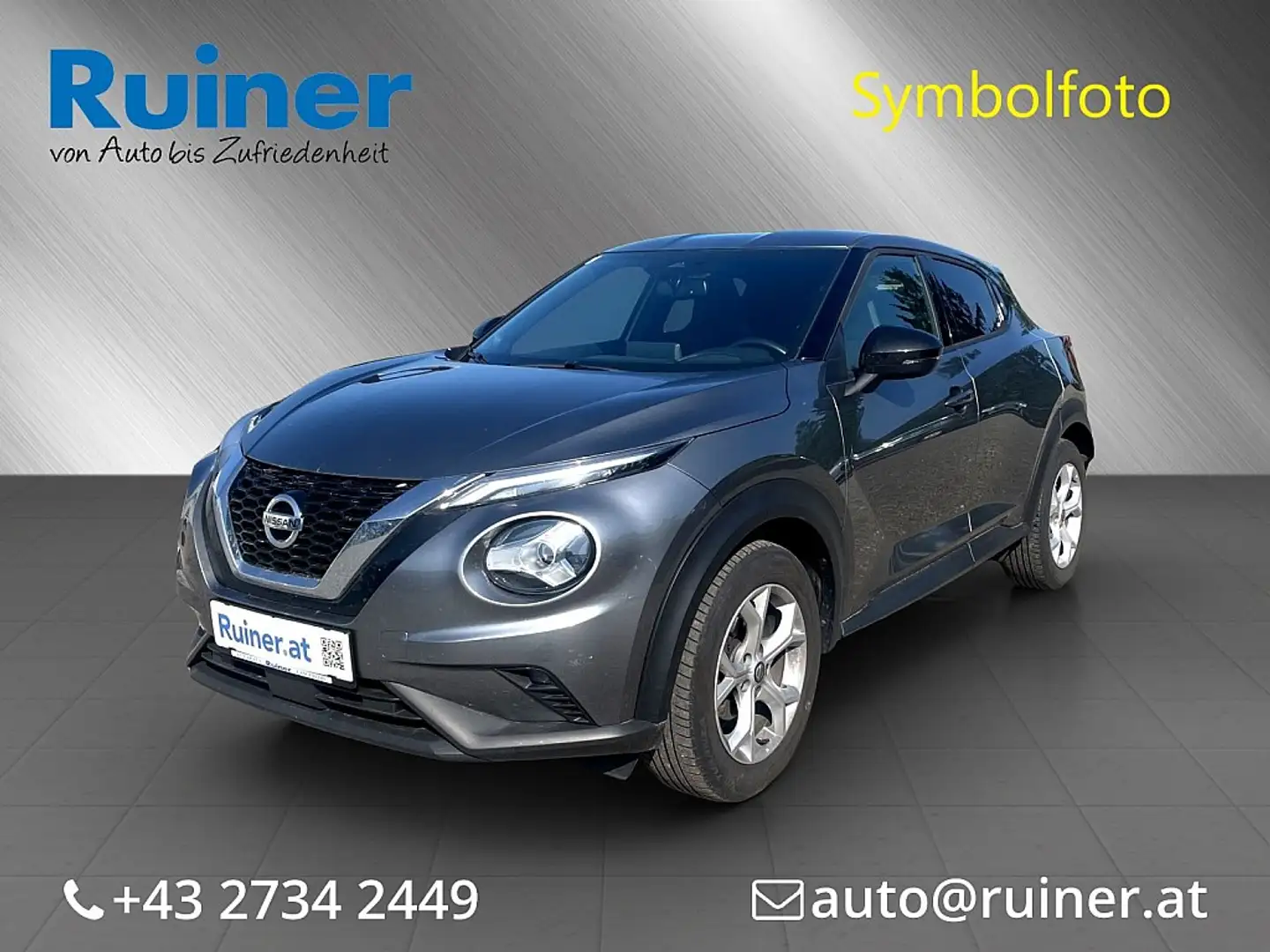 Nissan Juke DIG-T 117 N-Connecta mit Navi Grau - 1