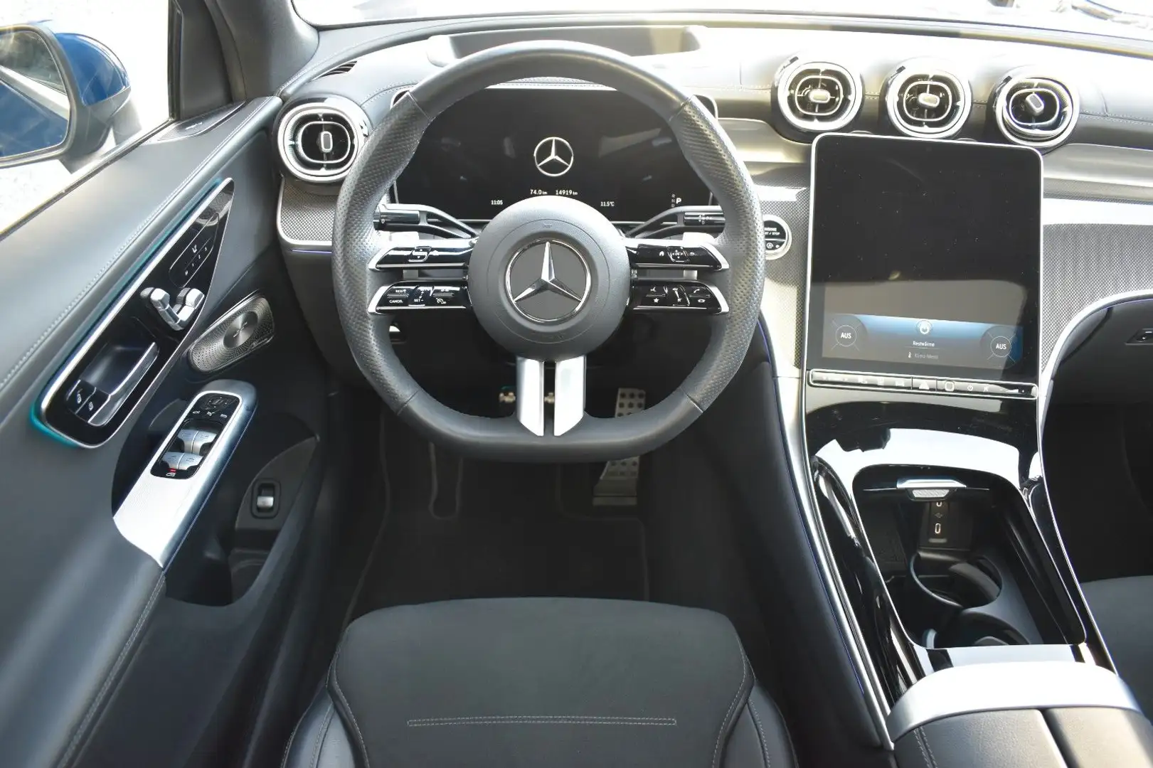 Mercedes-Benz GLC 300 d COUPE 4M AMG LINE*TRITTBRETT*PANO*AHK Blau - 2