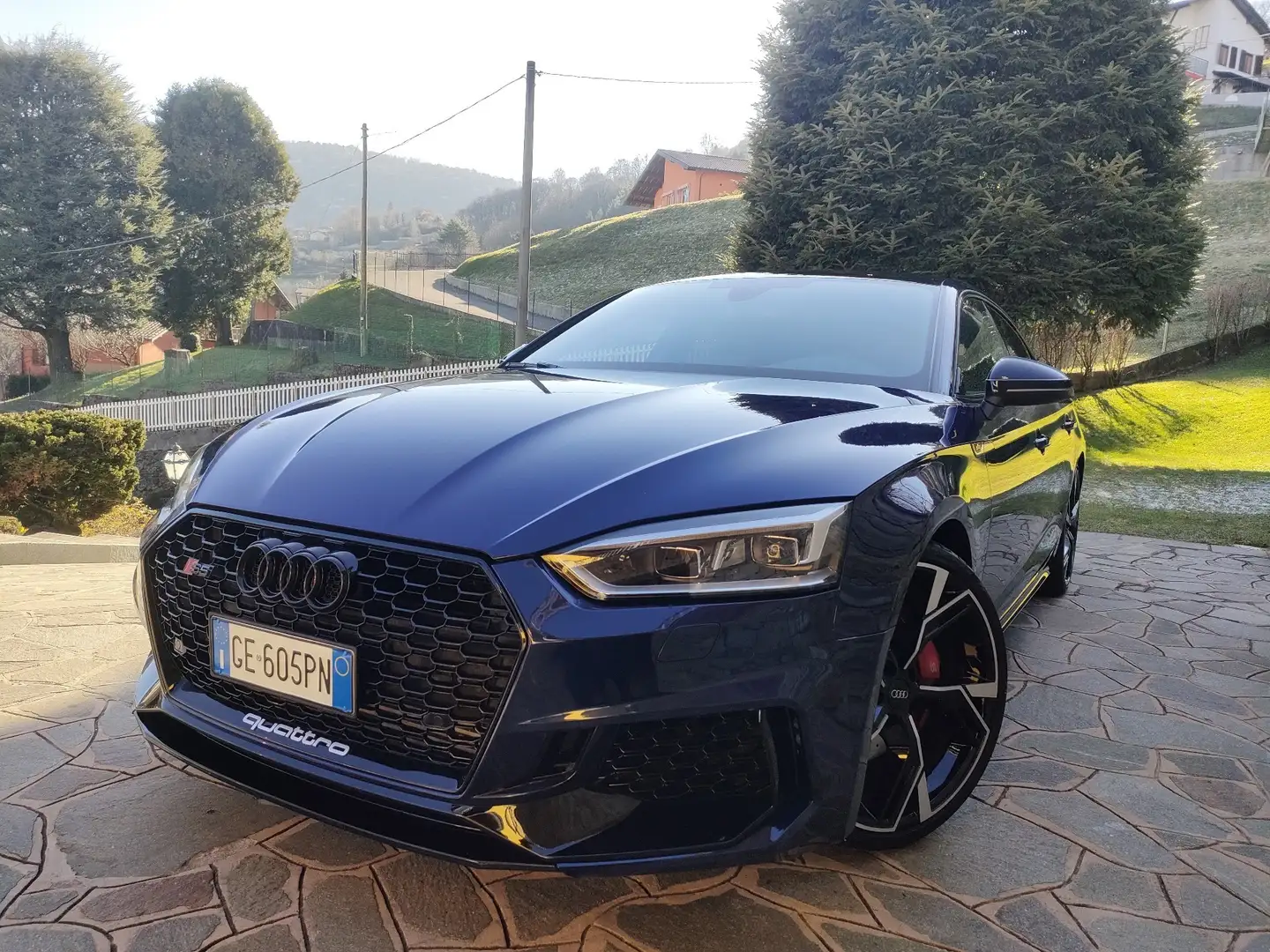 Audi A5 S5 Sportback 3.0 tfsi Exclusive edition Blu Nogaro Niebieski - 2